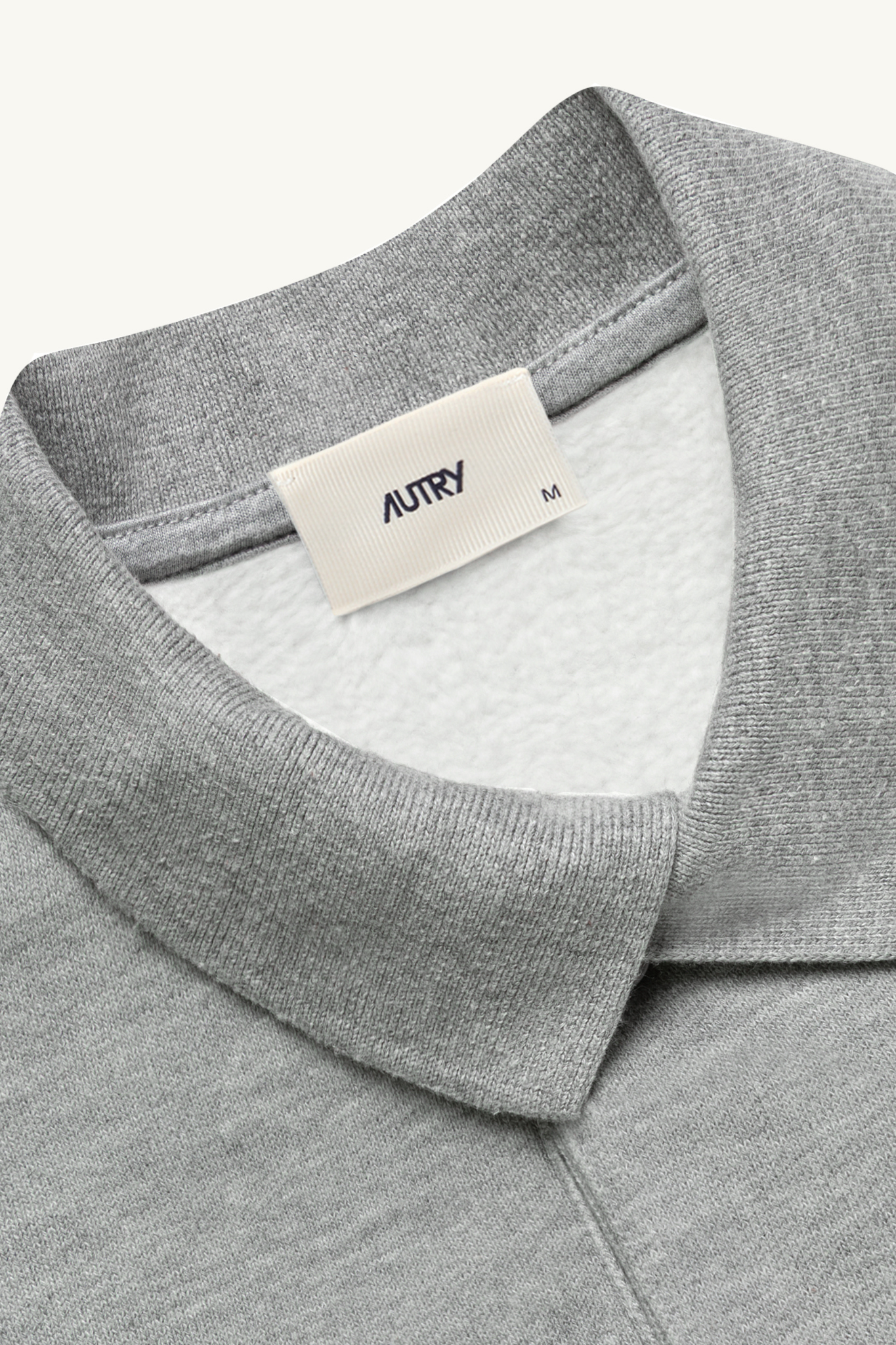 AUTRY MAIN UNISEX SWEATSHIRT - DARK MELANGE