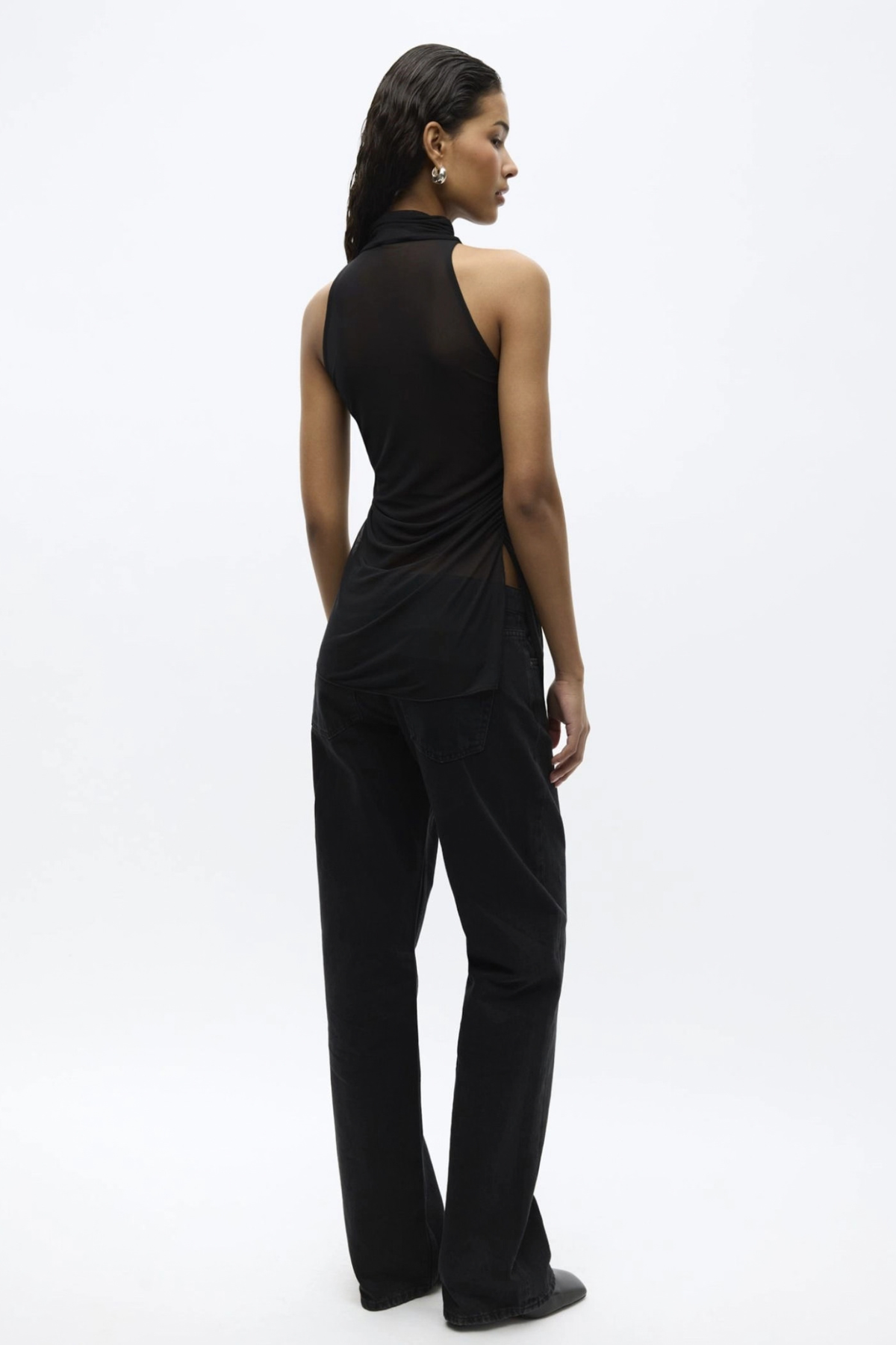 YELENA TOP - BLACK