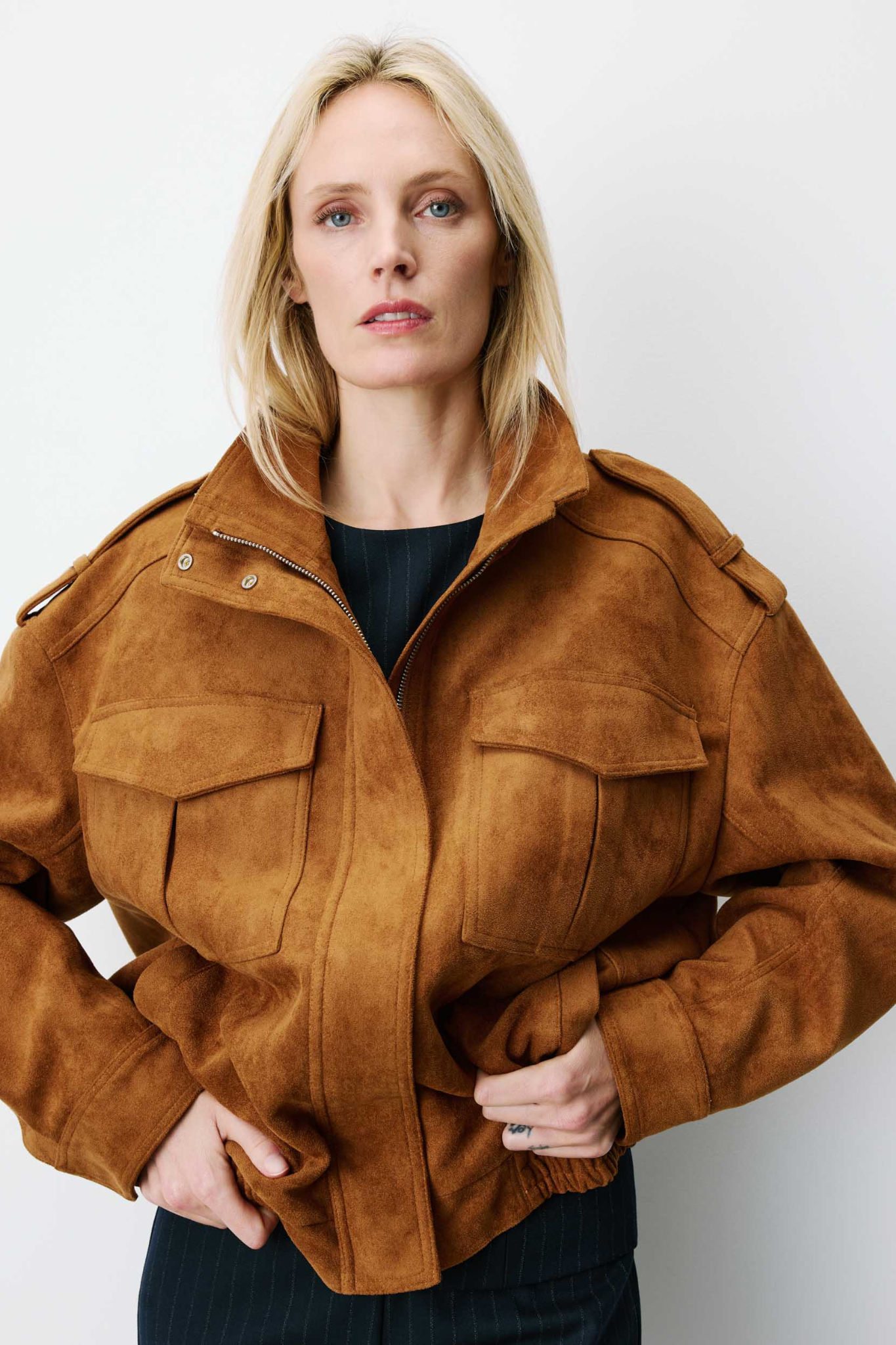 ARIELLE JACKET - CAMEL