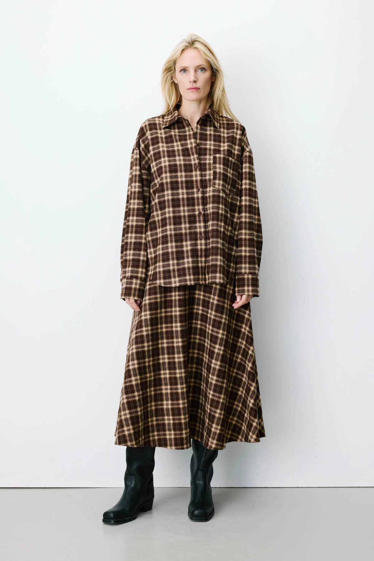 ARLETTE SHIRT - CHOCOLAT