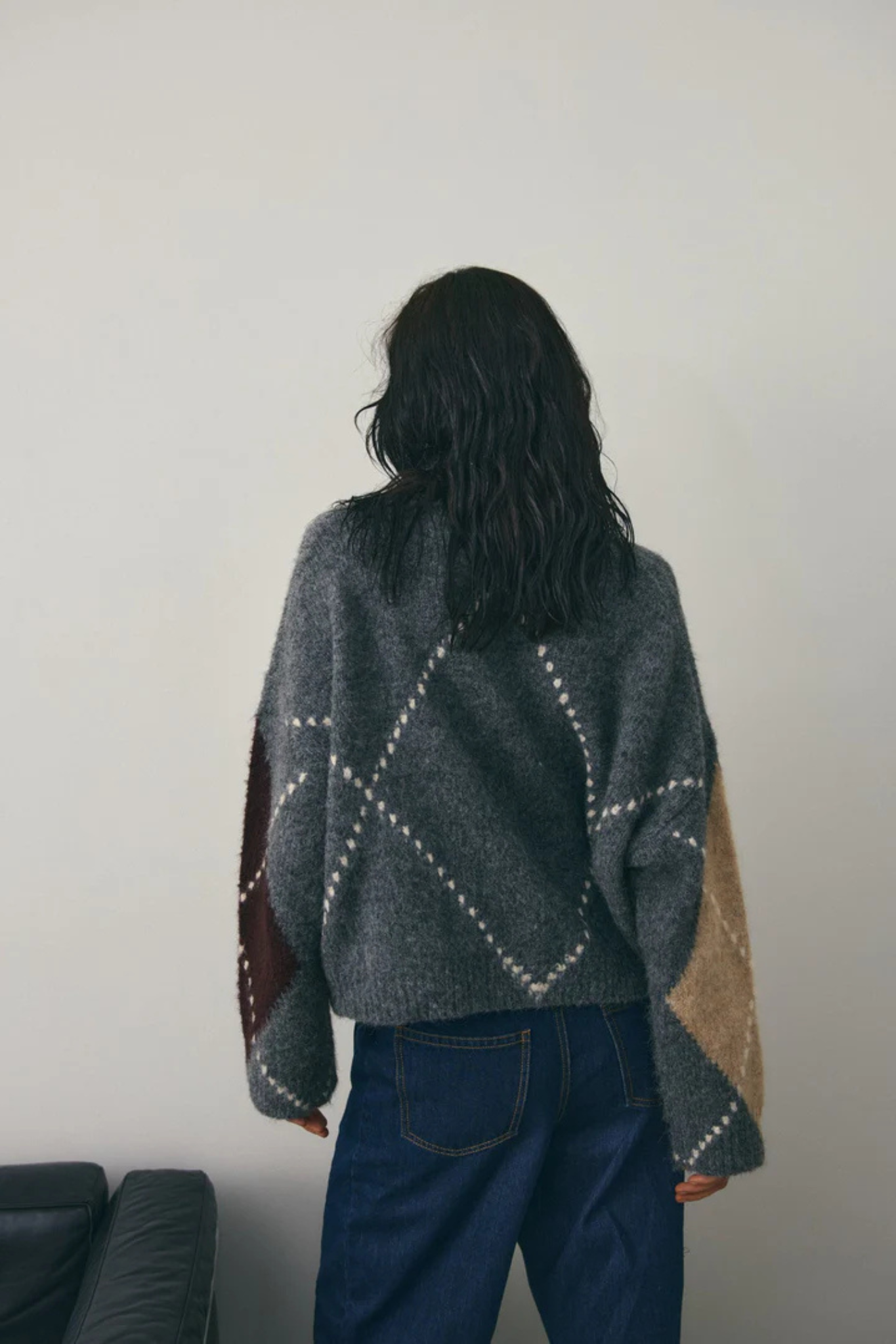 LAI KNITWEAR - MEDIUM GREY MEL