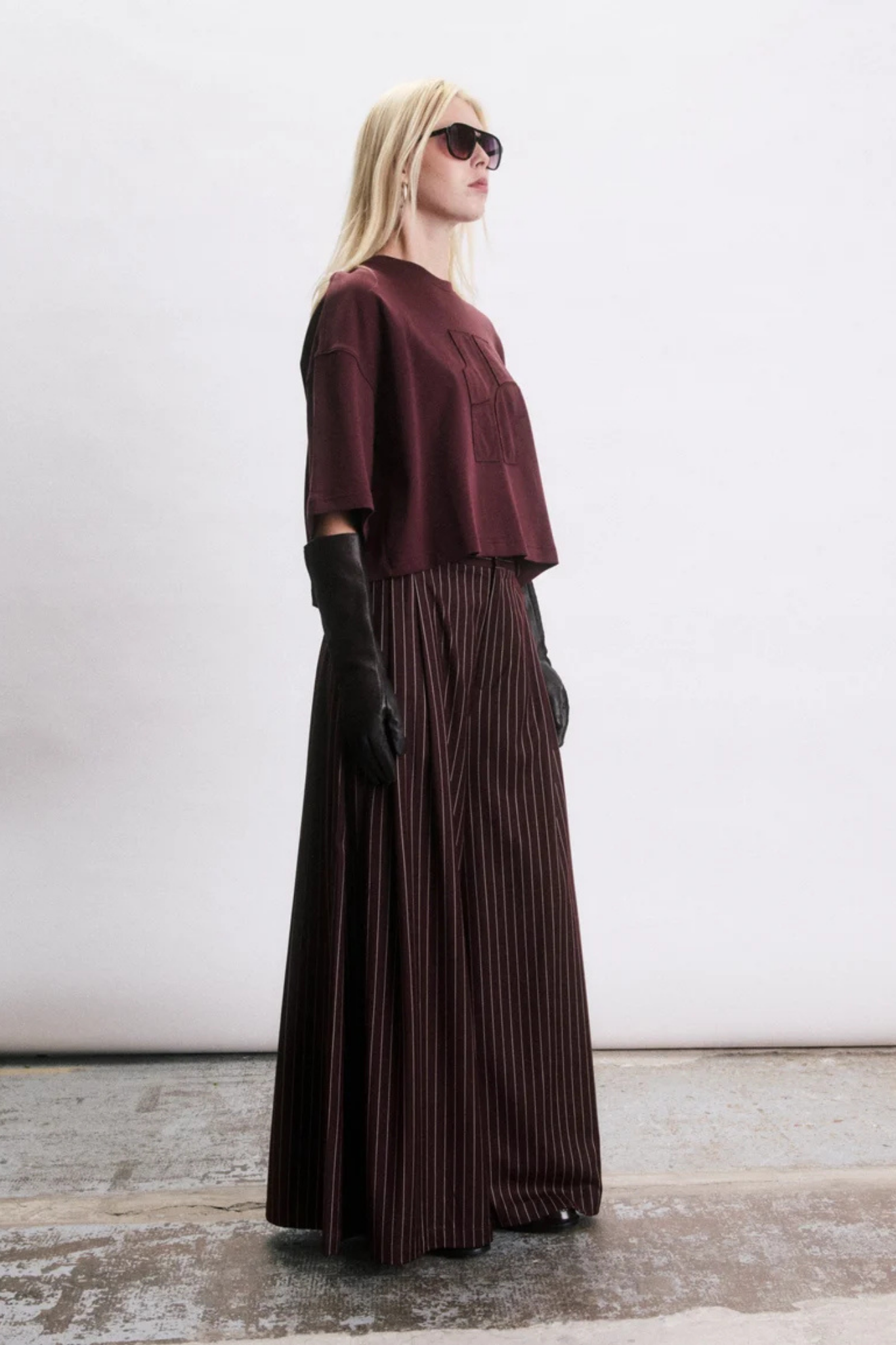 HAYDEN T-SHIRT - BORDEAUX
