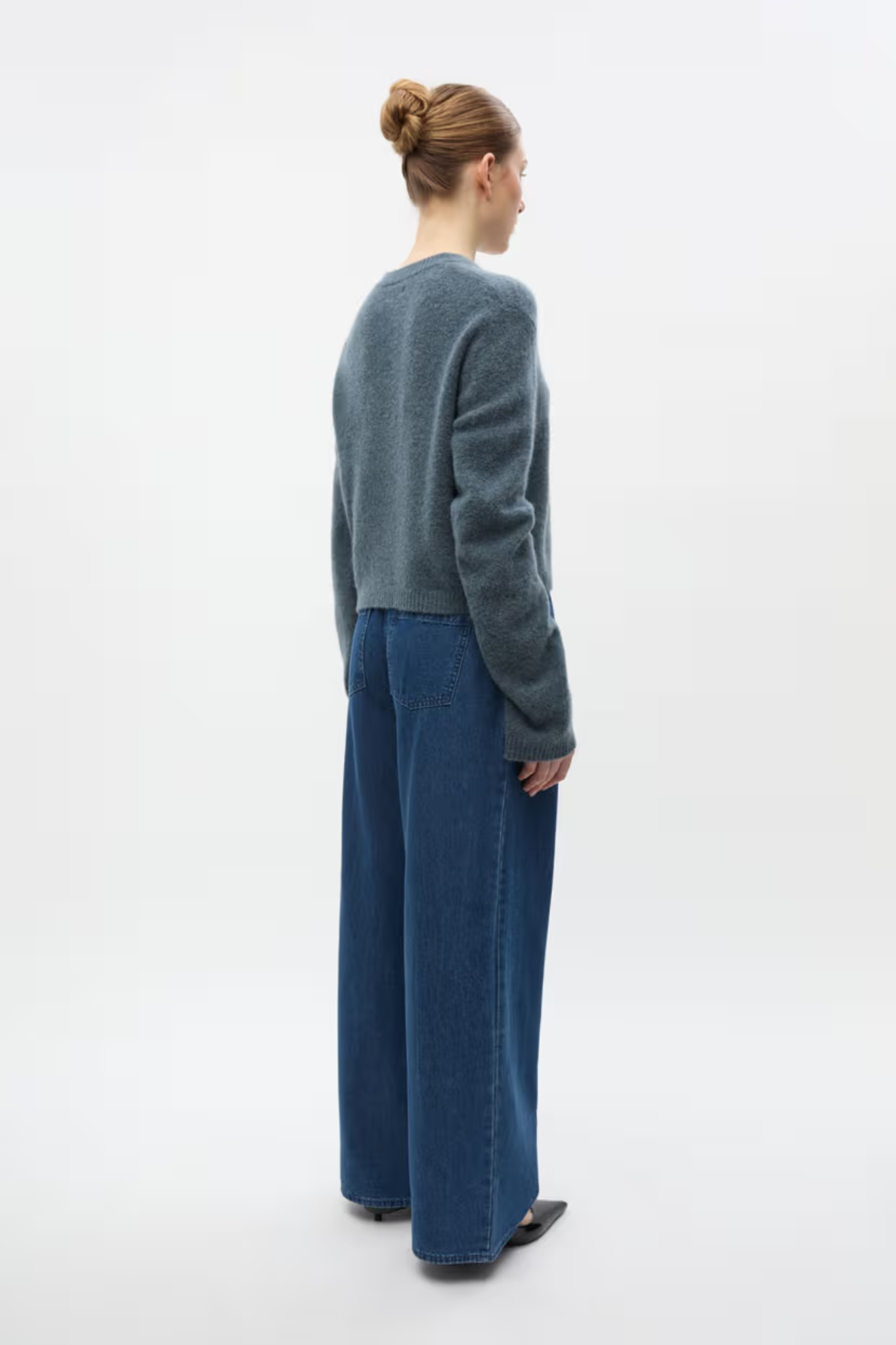 ADA LS CARDIGAN - STORMY WEATHER MEL.