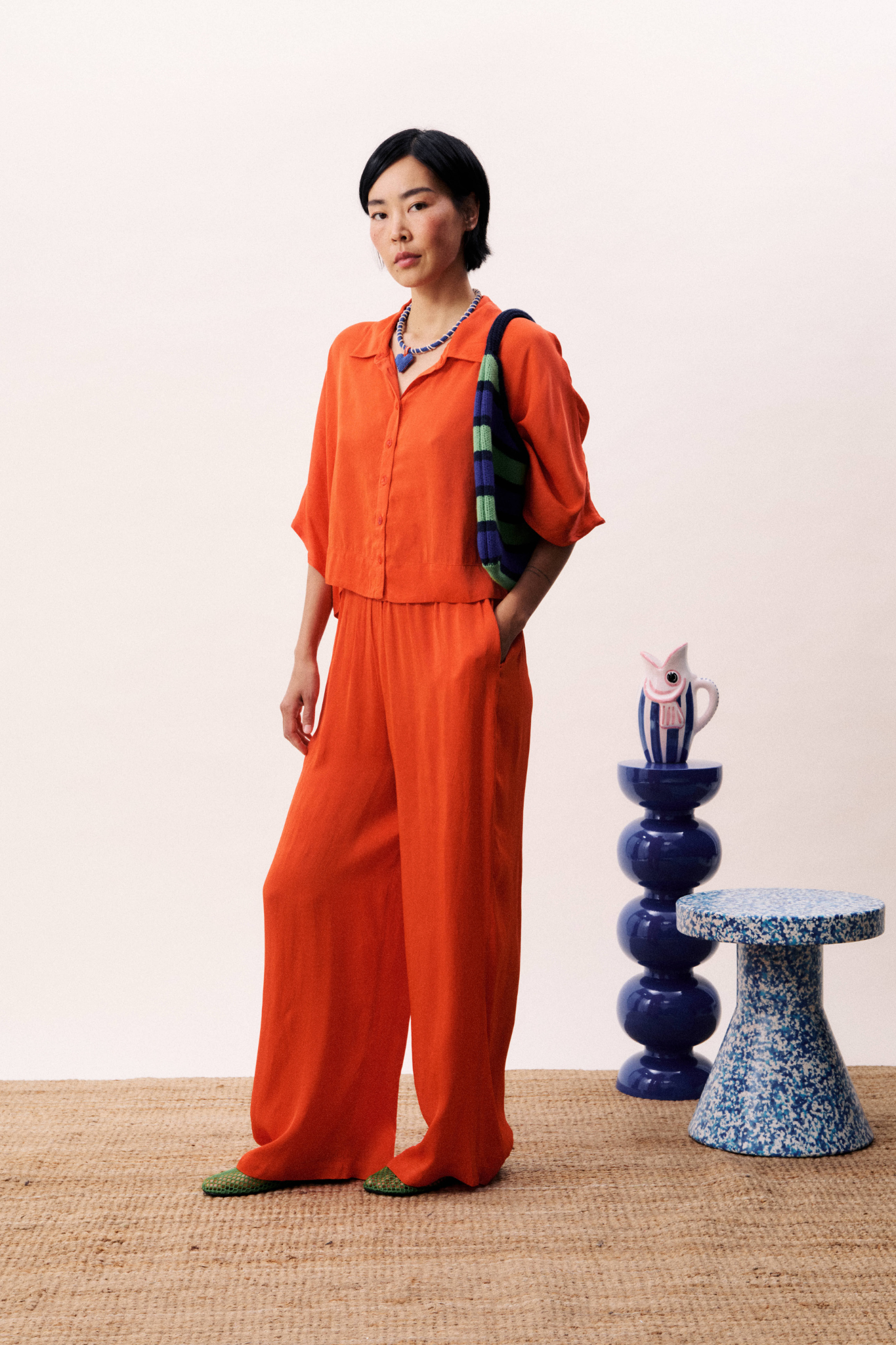 ECUME PANTS - RED