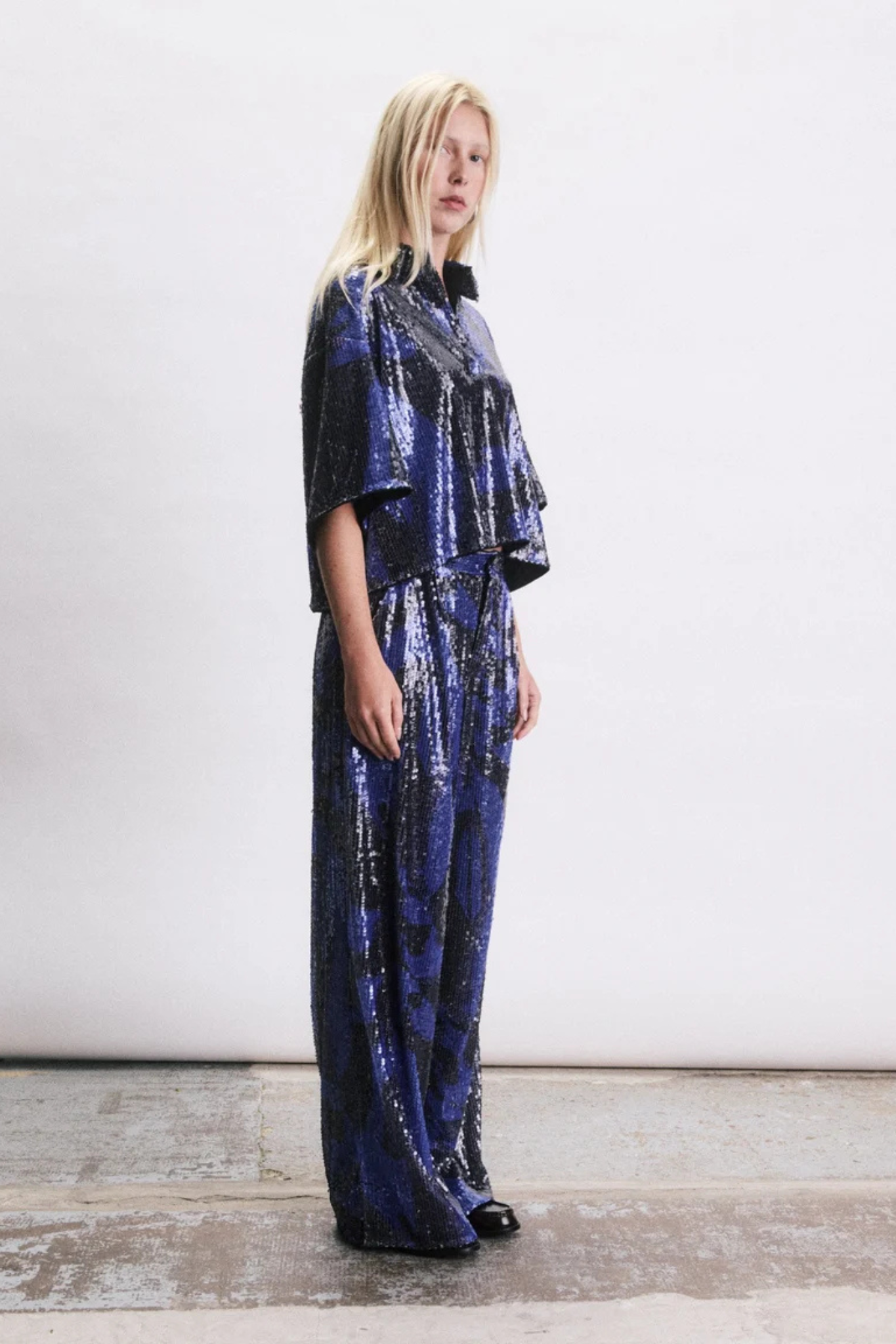 FLETCHER SHIRT - DELPHINIUM