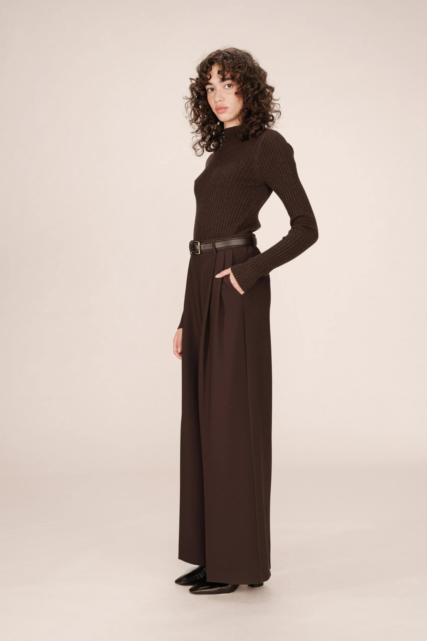 STORY PANTS - CHOCOLAT