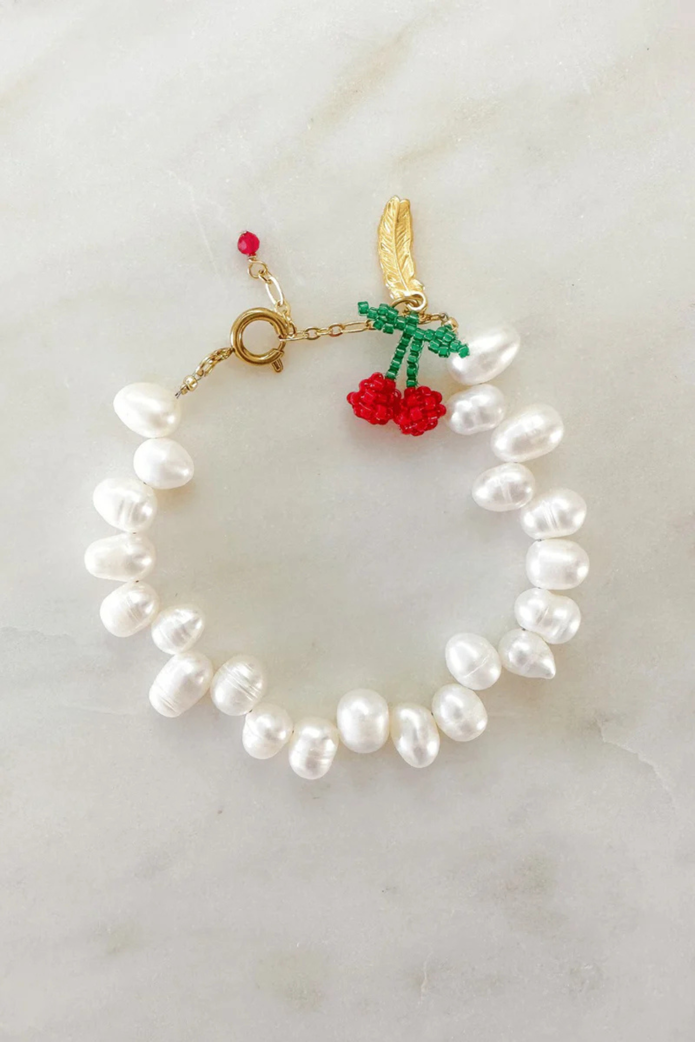 CHERRY ON TOP BRACELET