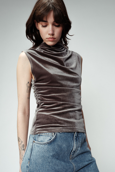 ODESSA TOP - GRIS