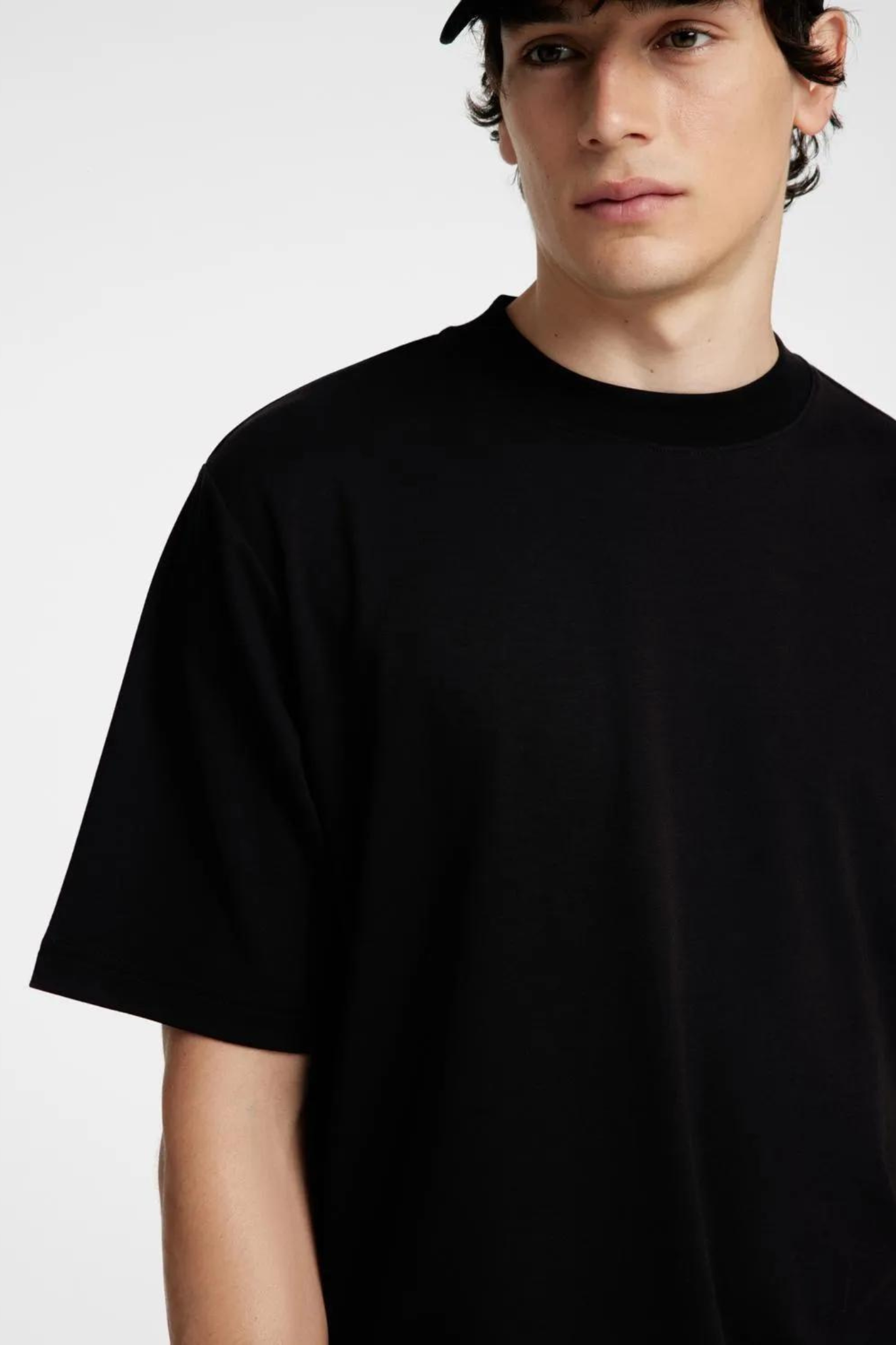 SLHRELAX-DANI SS INTERLOCK TEE - BLACK