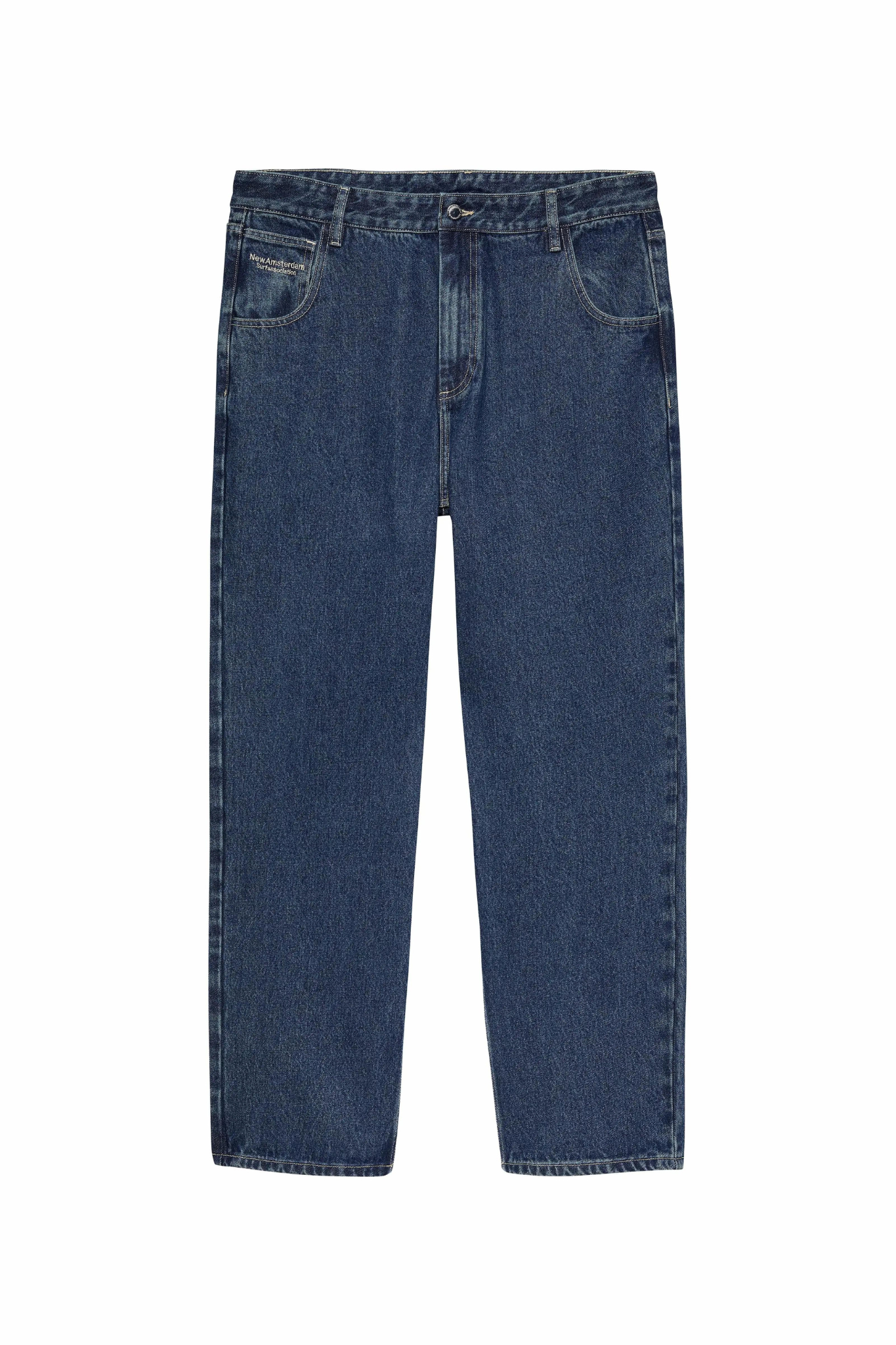 252 DENIM JEANS - UNWASHED BLUE