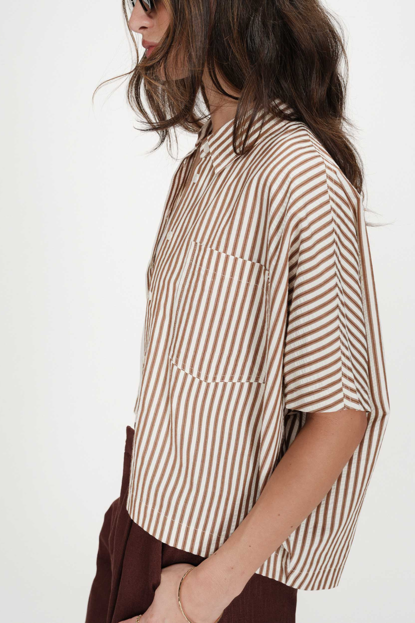 VERCIA SHIRT - MOCHA