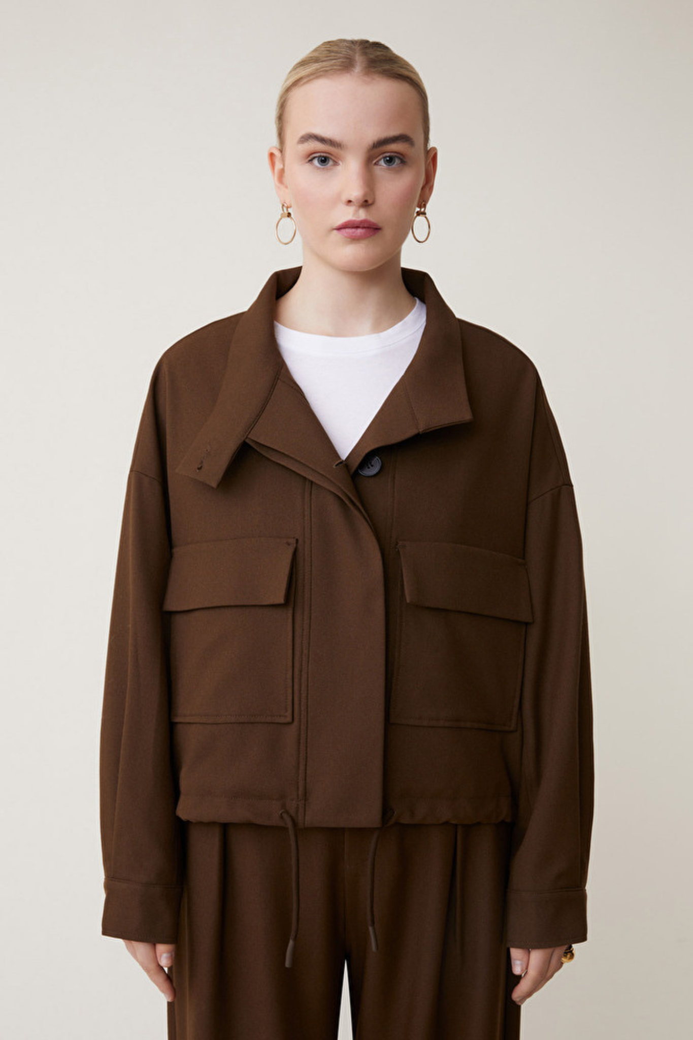 DONA JACKET - CHOCO