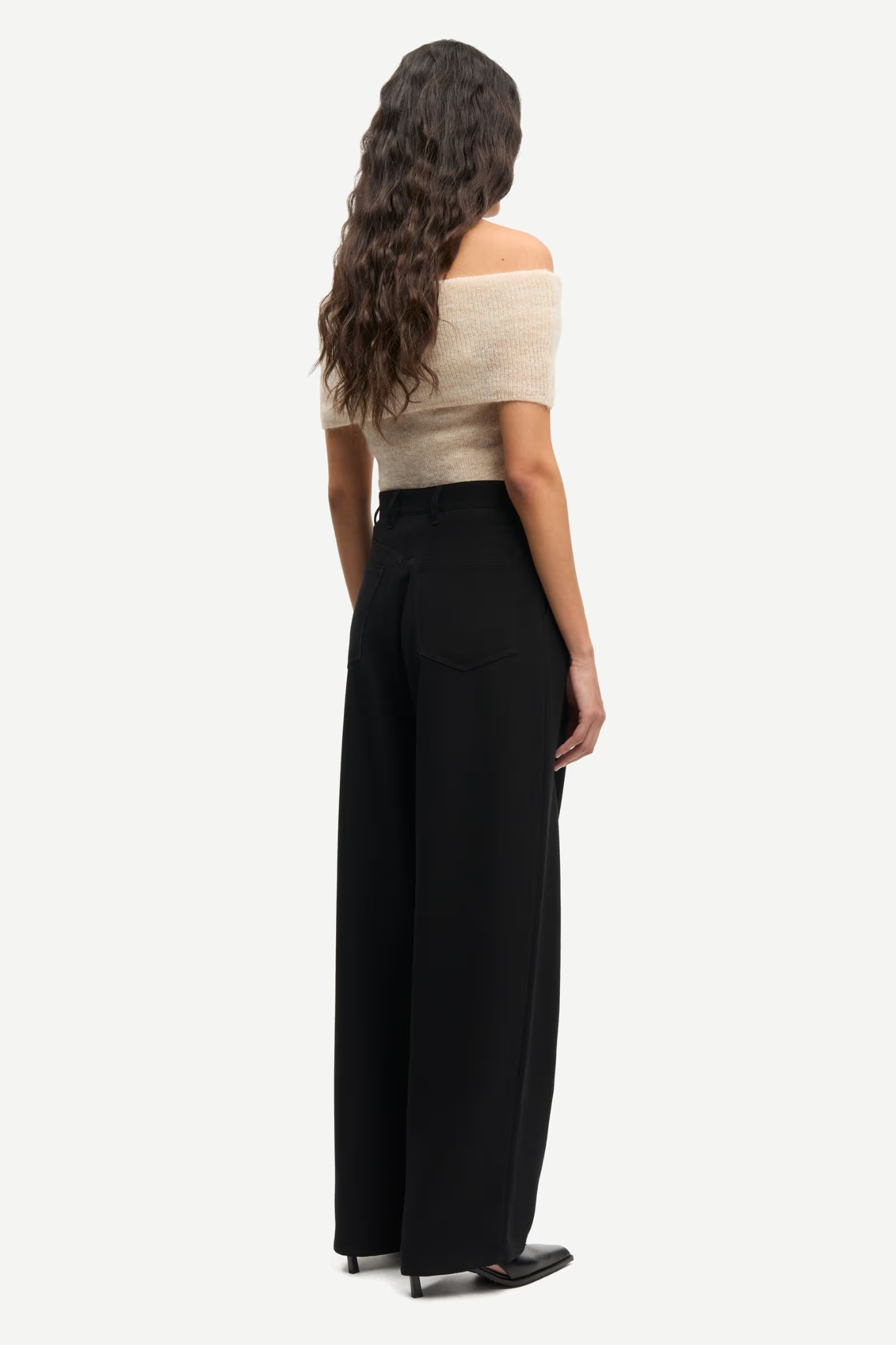 HARPER PLEAT PANTS - BLACK