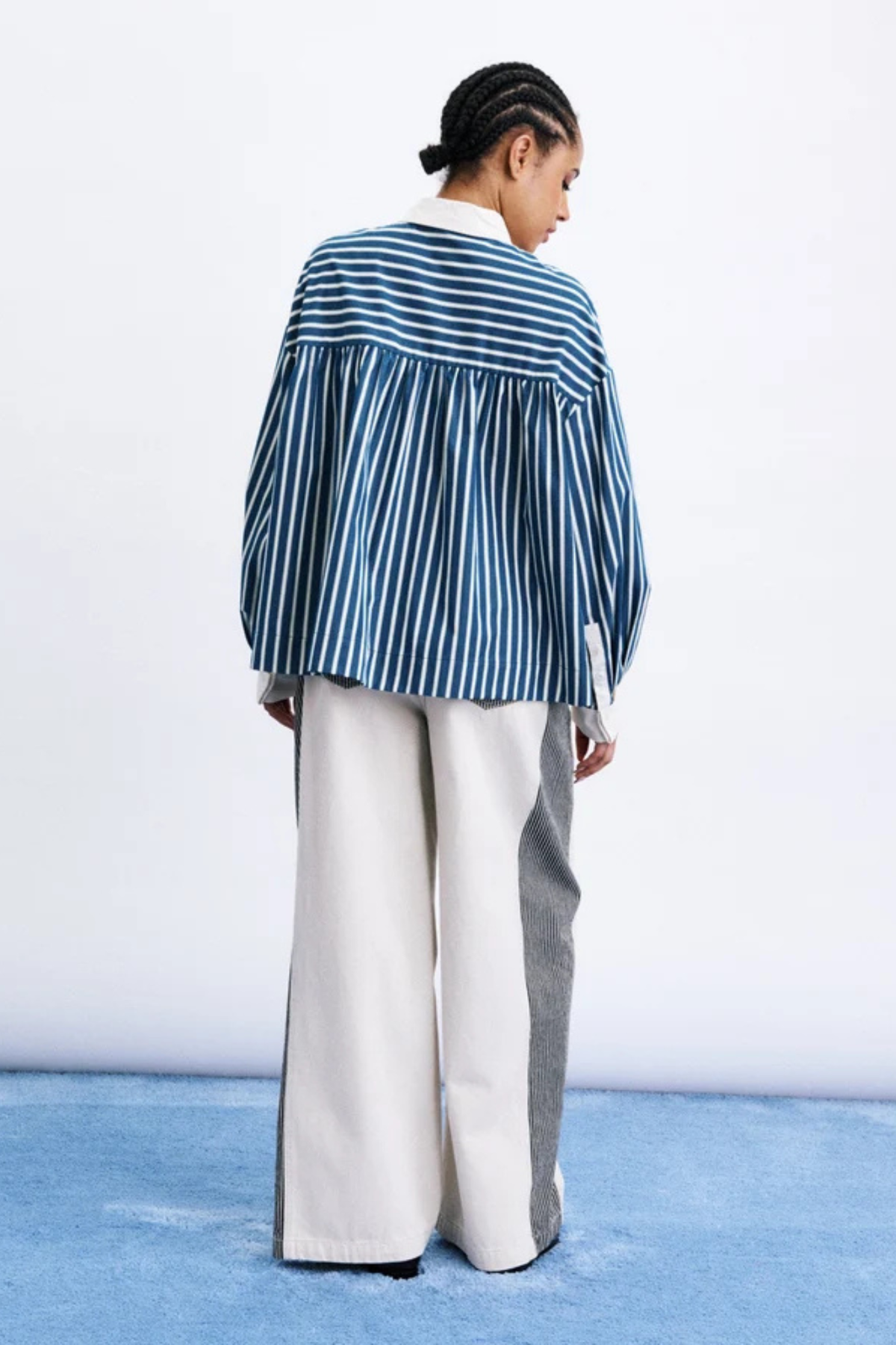 MANDRAKIA SHIRT - BLUE PETROL