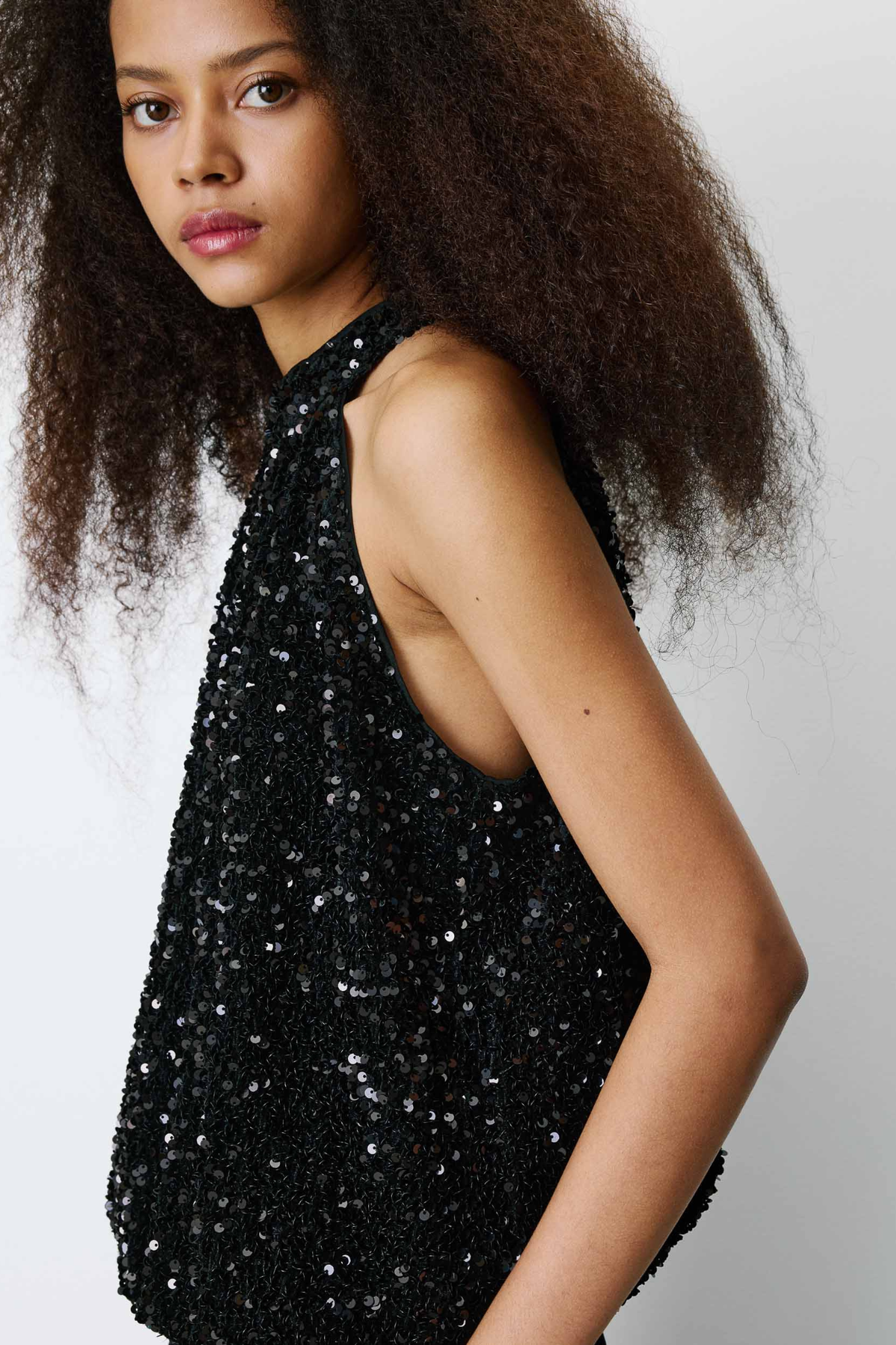 BECKY TOP - BLACK