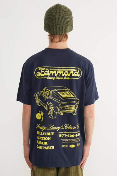 LUXURY CARS T-SHIRT - PLAIN NAVY