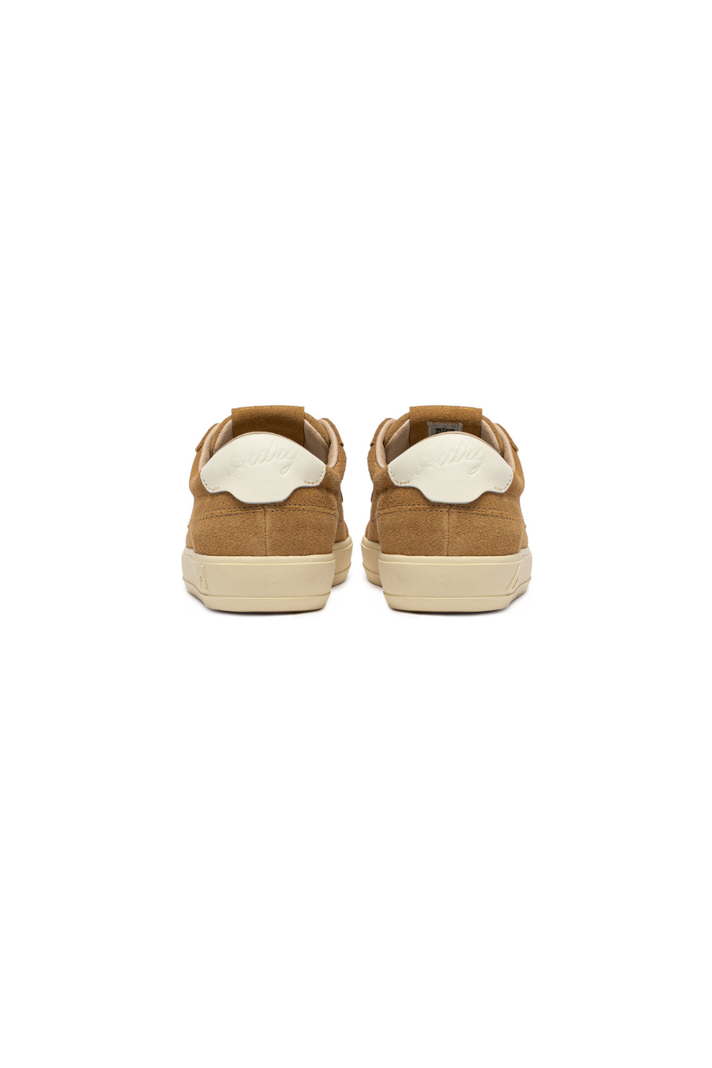 WINDSCAPE LOW SNEAKERS IN COPPER BROWN AND MARSHMALLOW SUEDE