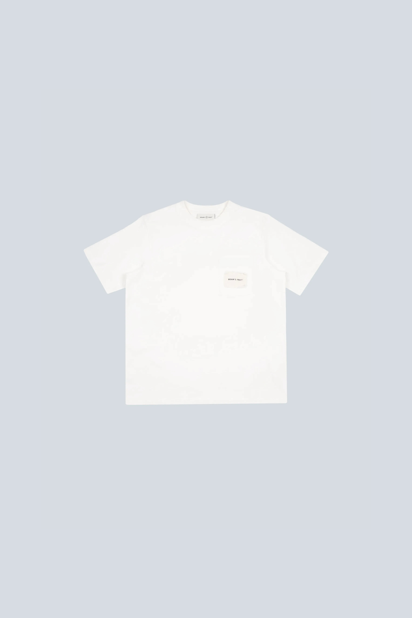 CHEST POCKET T-SHIRT - WHITE