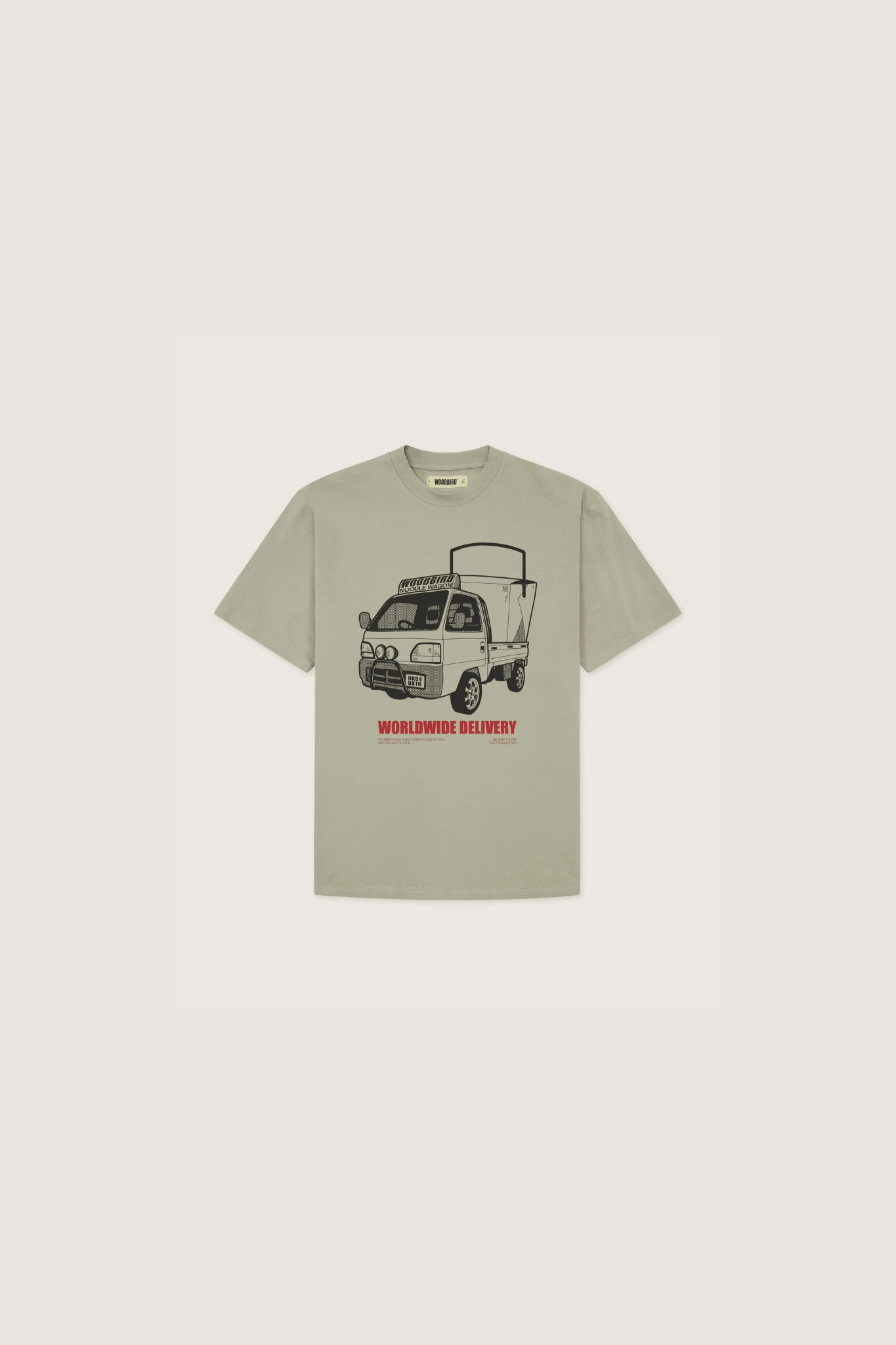 BAINE TRUCK T-SHIRT - STONE