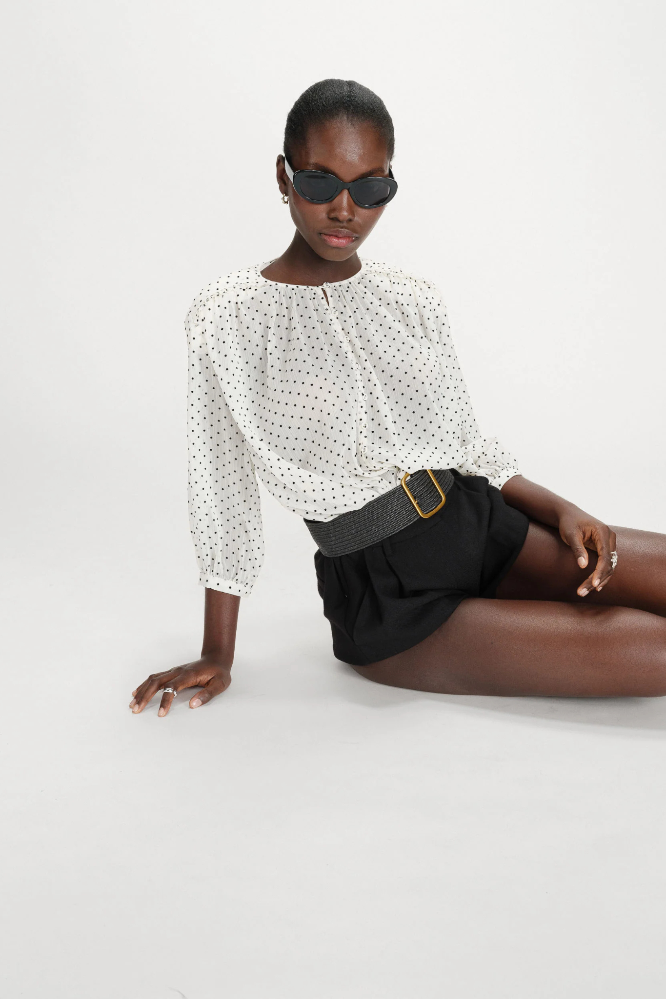 VALIANNA BLOUSE - IVOIRE