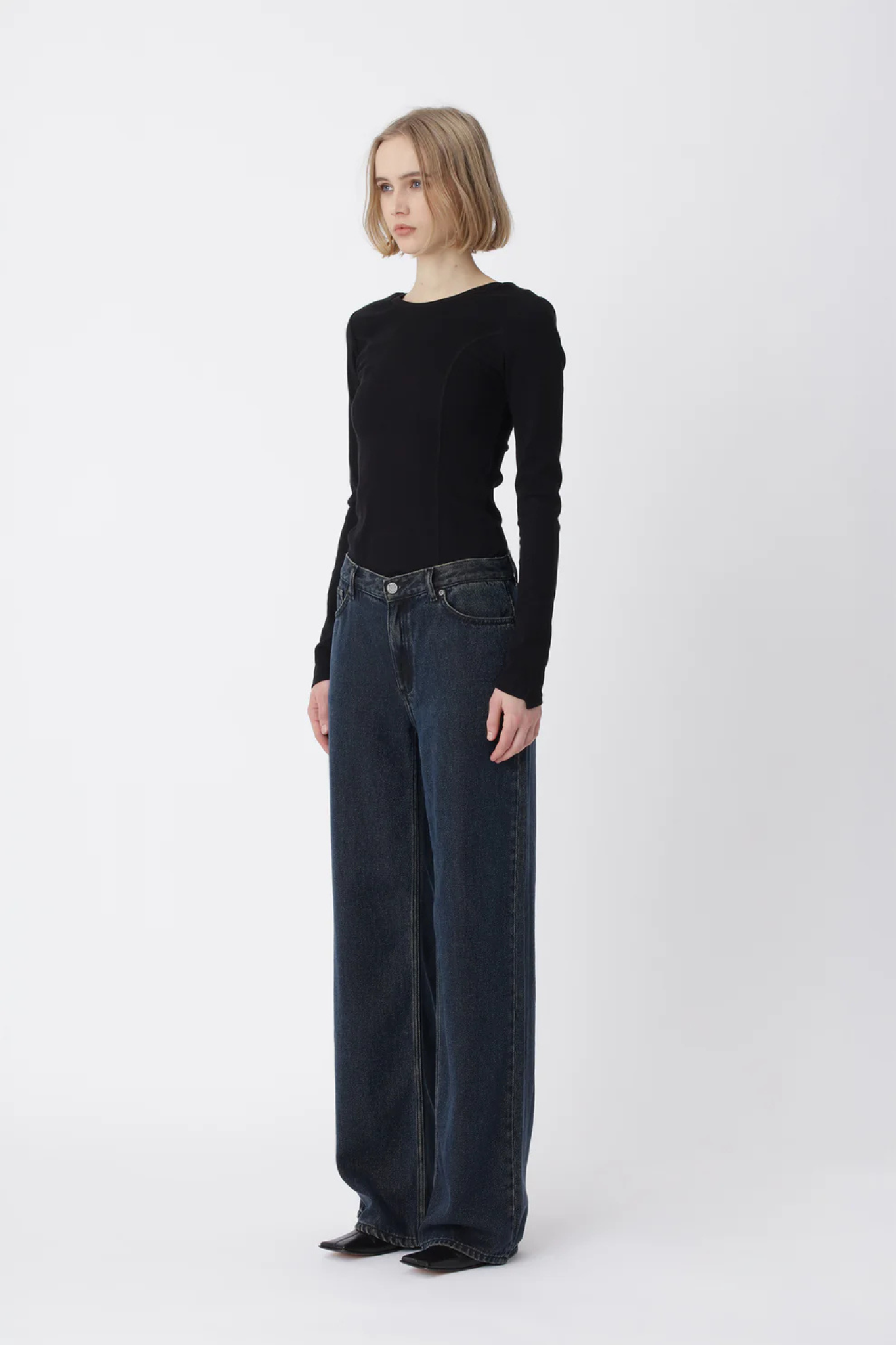 YOLANA PANTS - WASHED BLACK