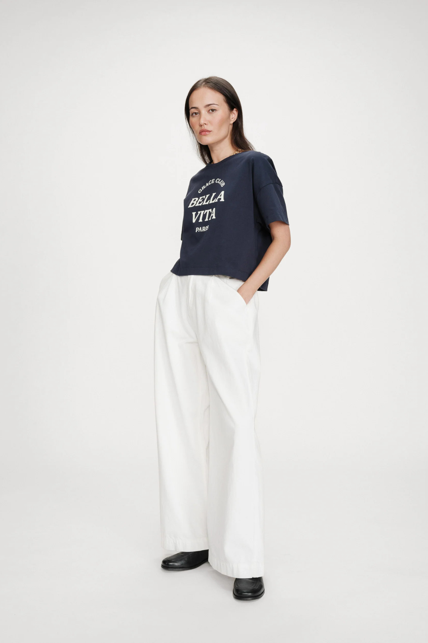 VOSS T-SHIRT - MARINE