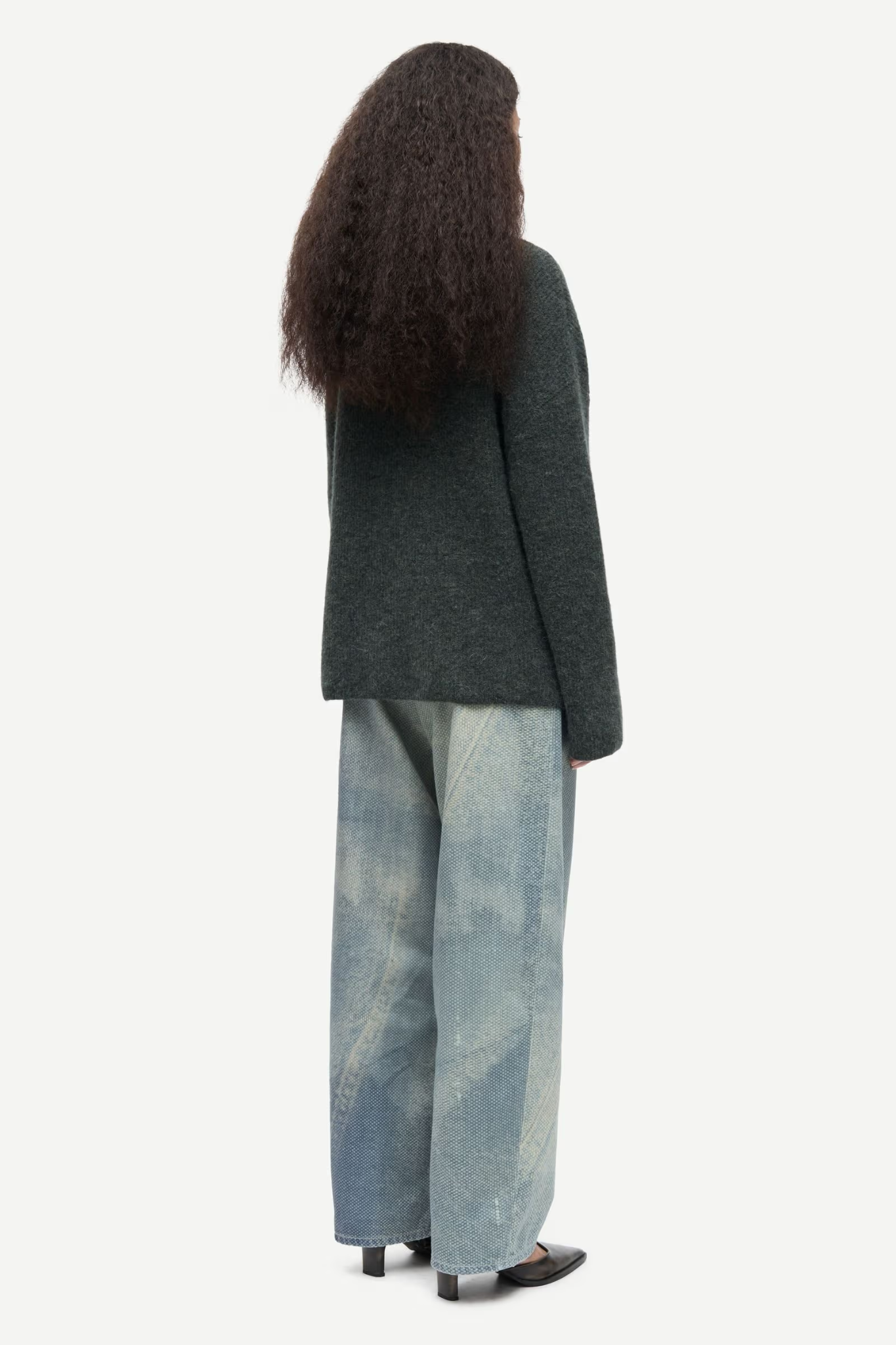 NORIS TURTLENECK - DARK EVERGREEN MEL