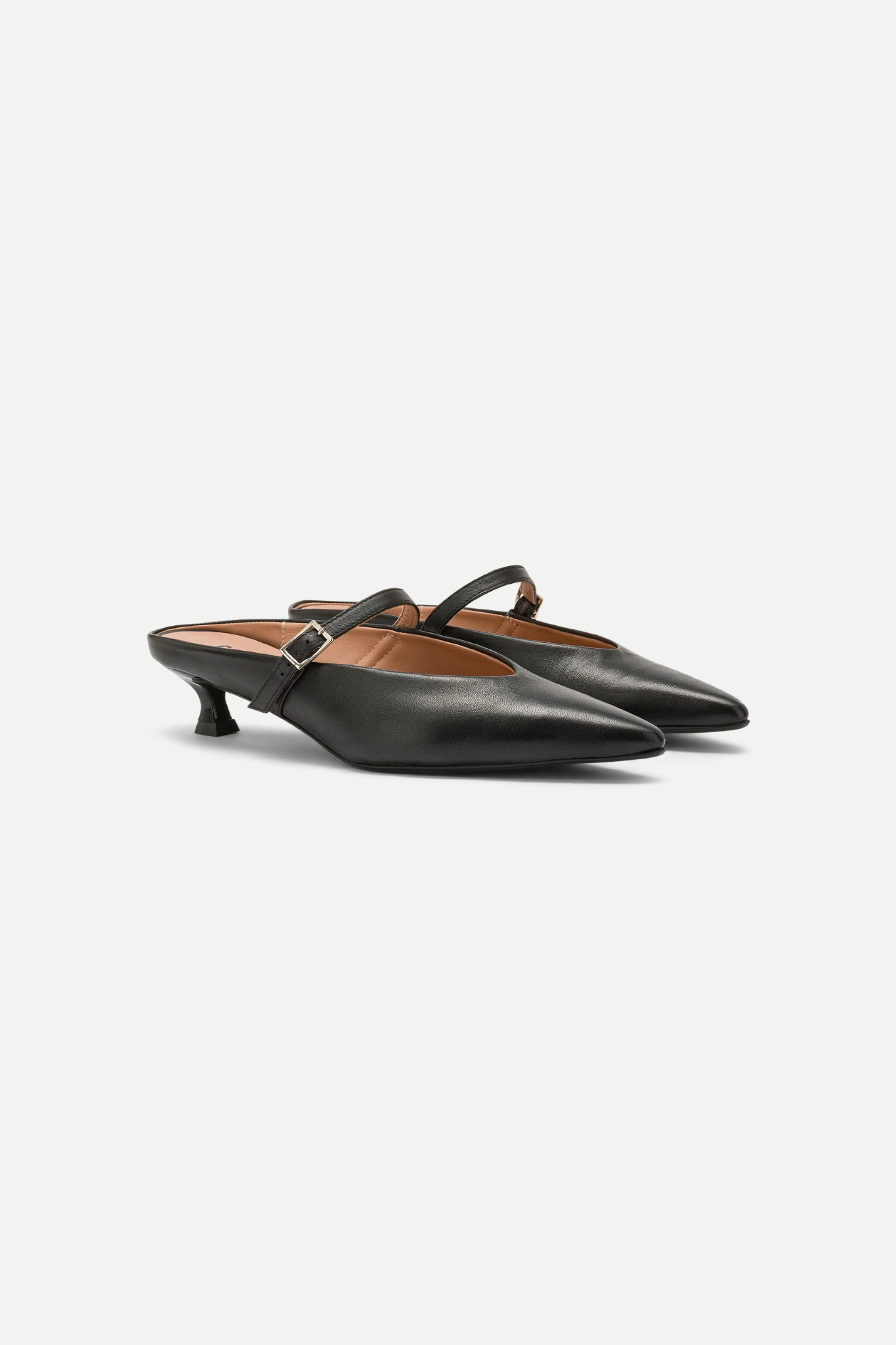 CAROLINE CAM SHOES - BLACK