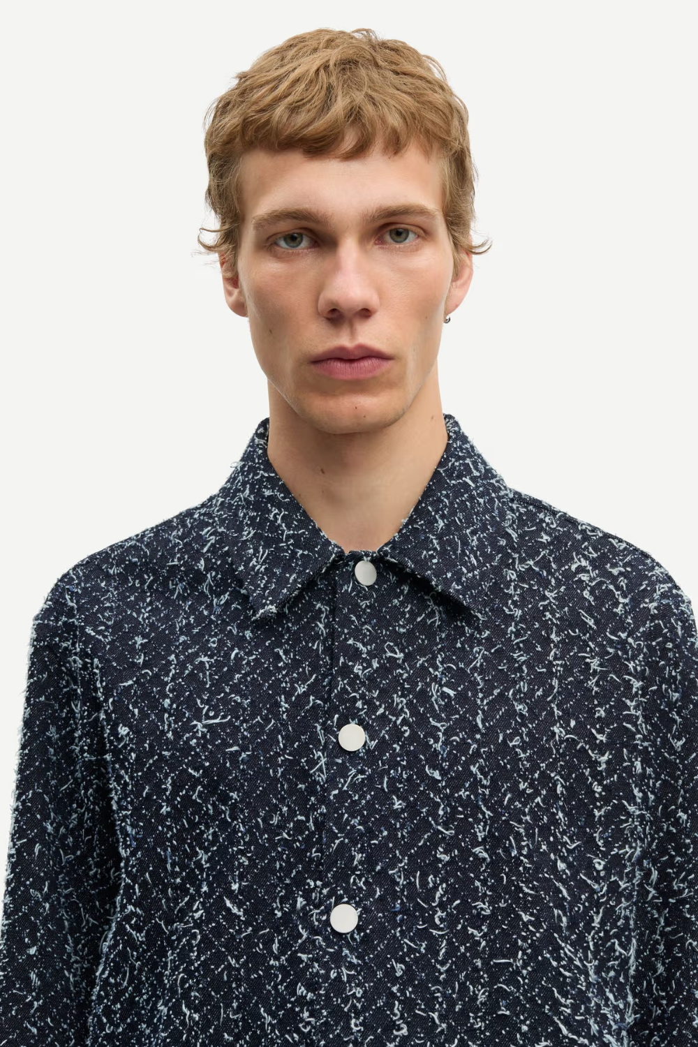 SACASTOR X OVERSHIRT - INDIGO FLOSS