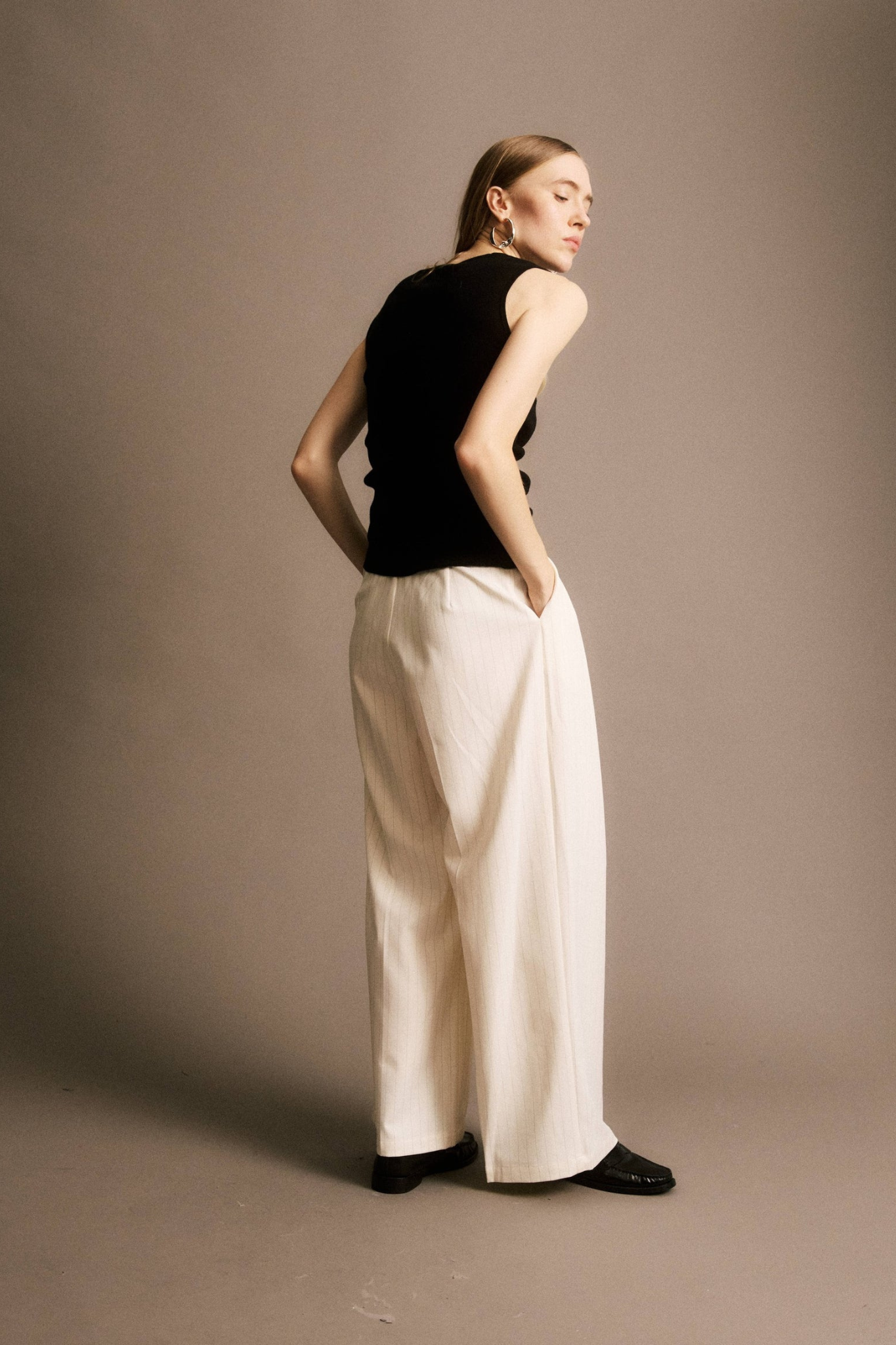 CHARLES PANTS - CREME