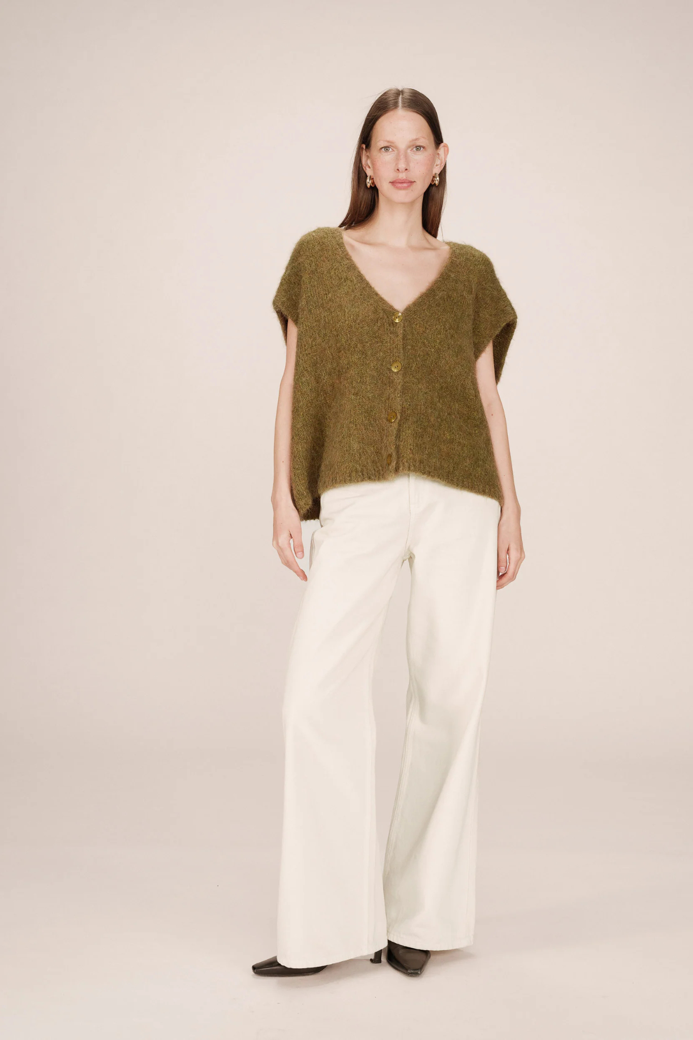 SAVANT CARDIGAN - OLIVE