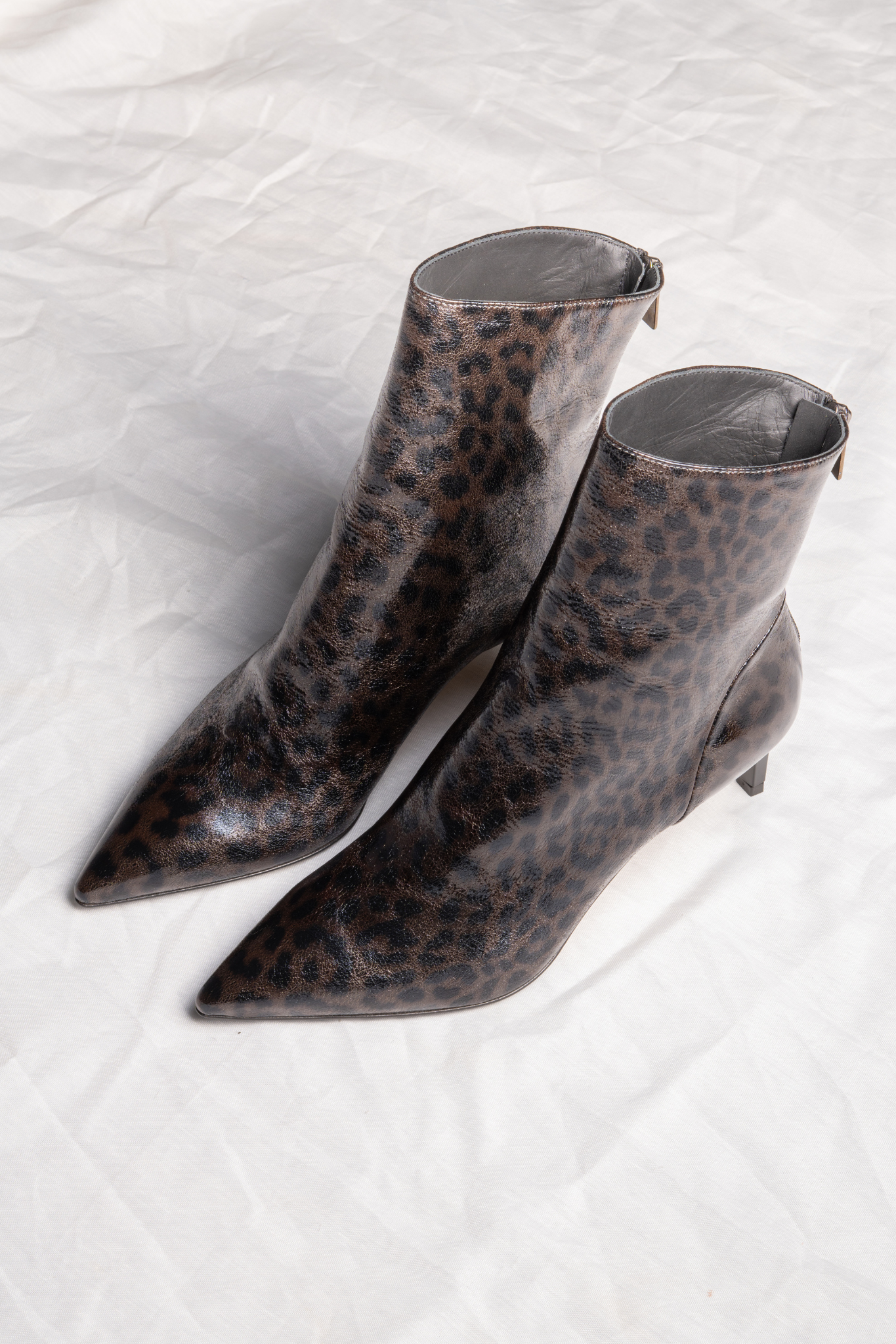 DONNA FUMO CALZATURE BOOTS - LEOPARD
