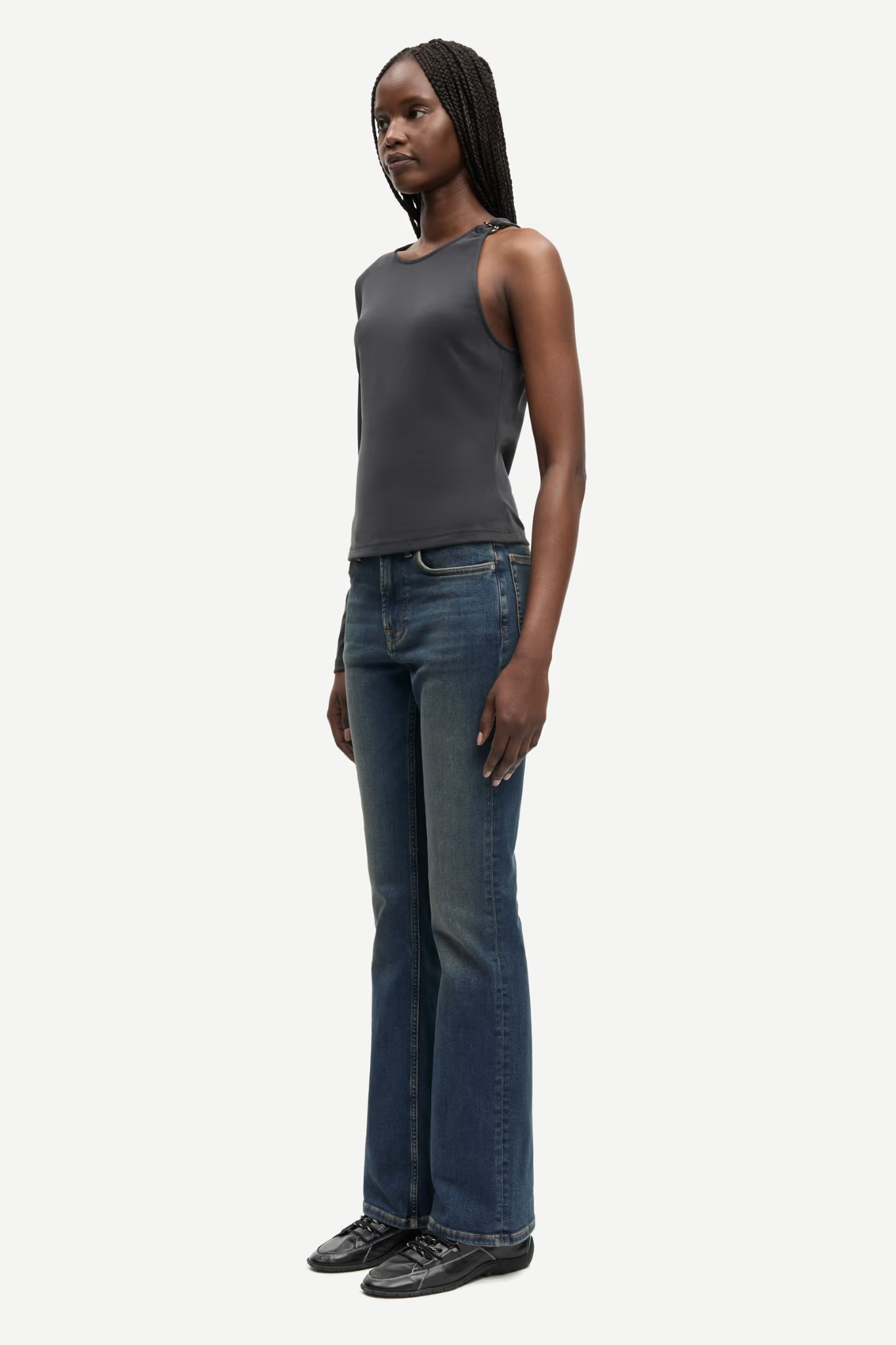 SUSANNA TOP - BLACK