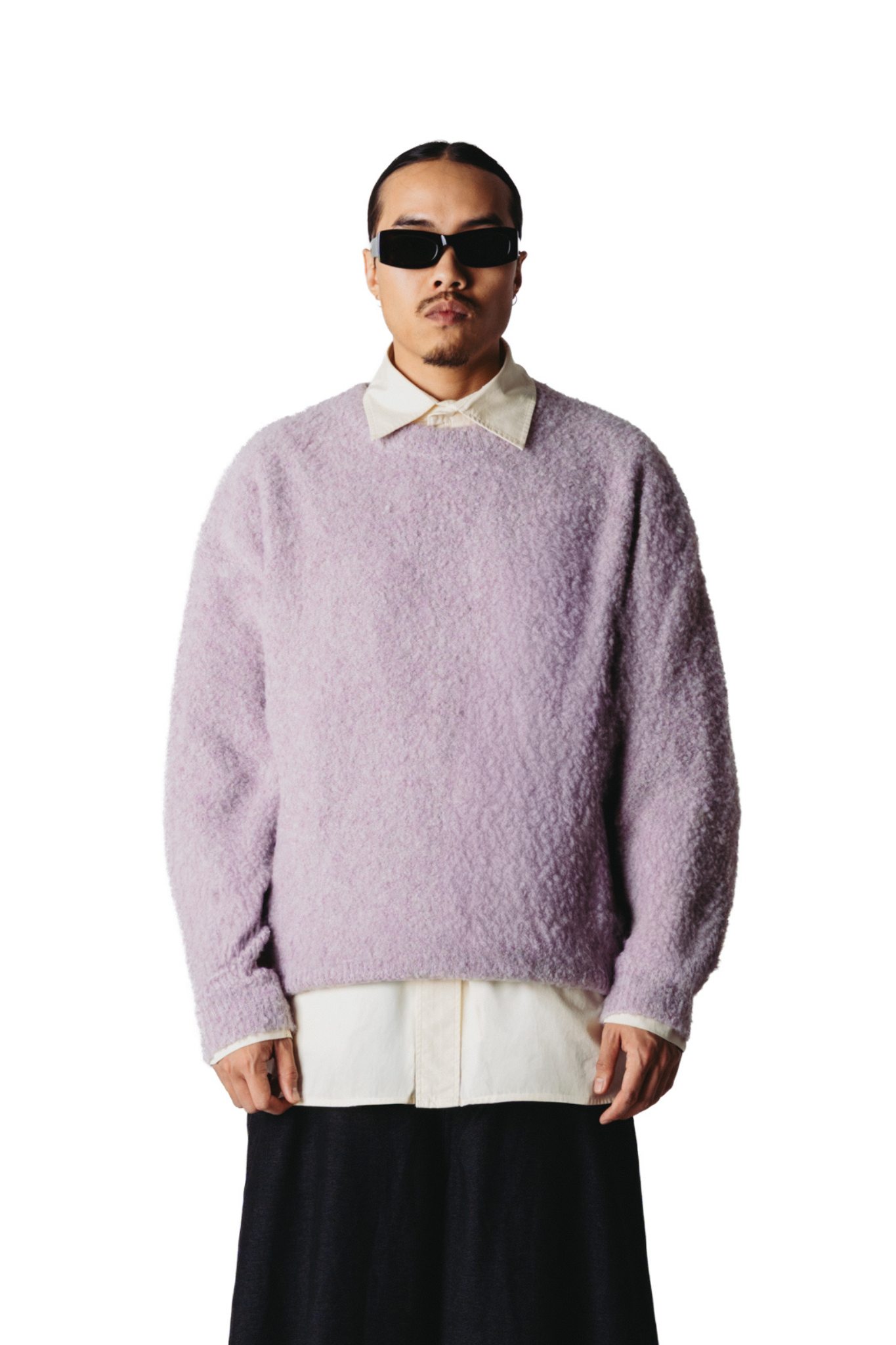 KURT LOOP CREWNECK - DUSTY VIOLET