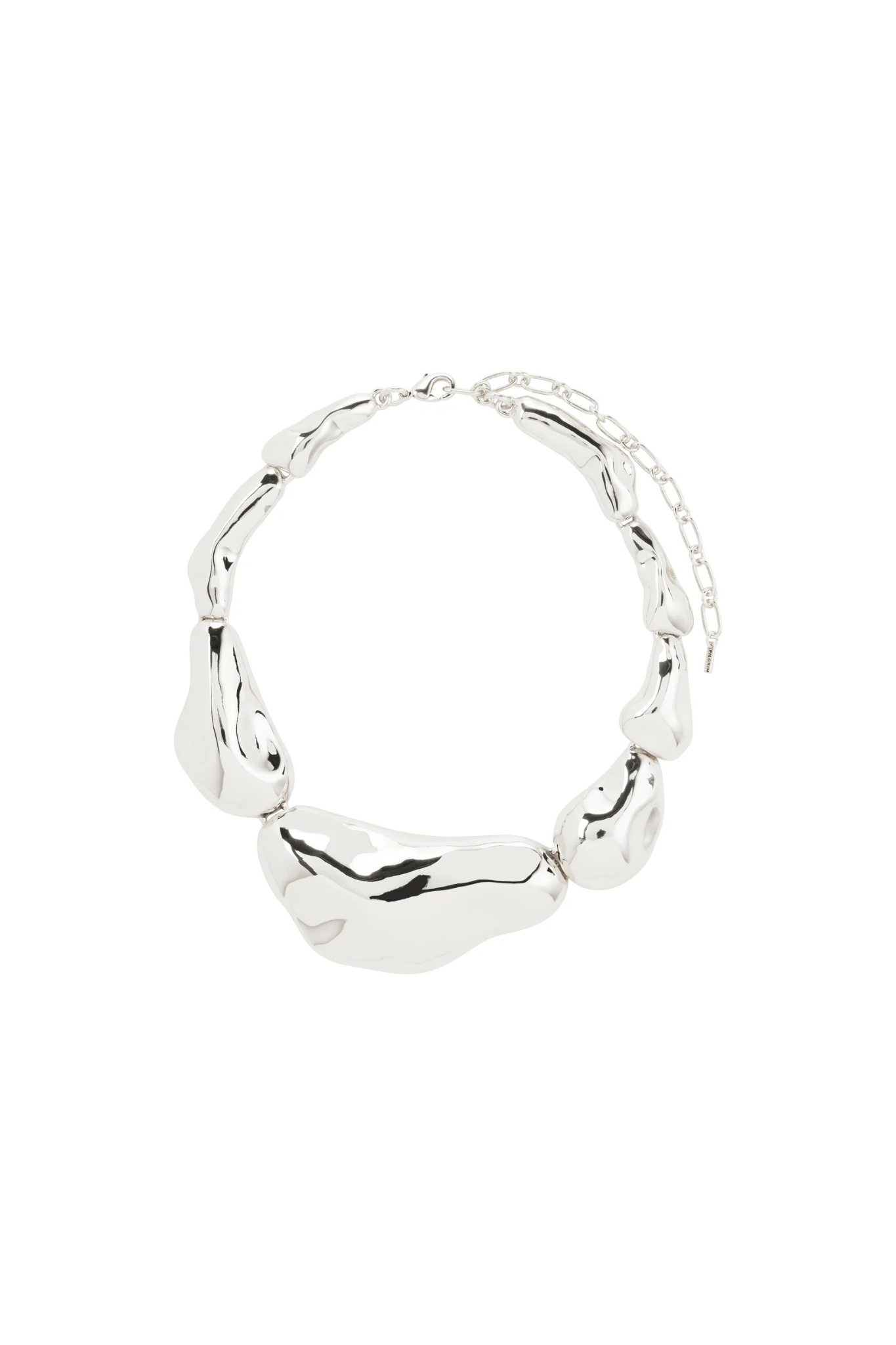FREE STATEMENT NECKLACE - SILVER