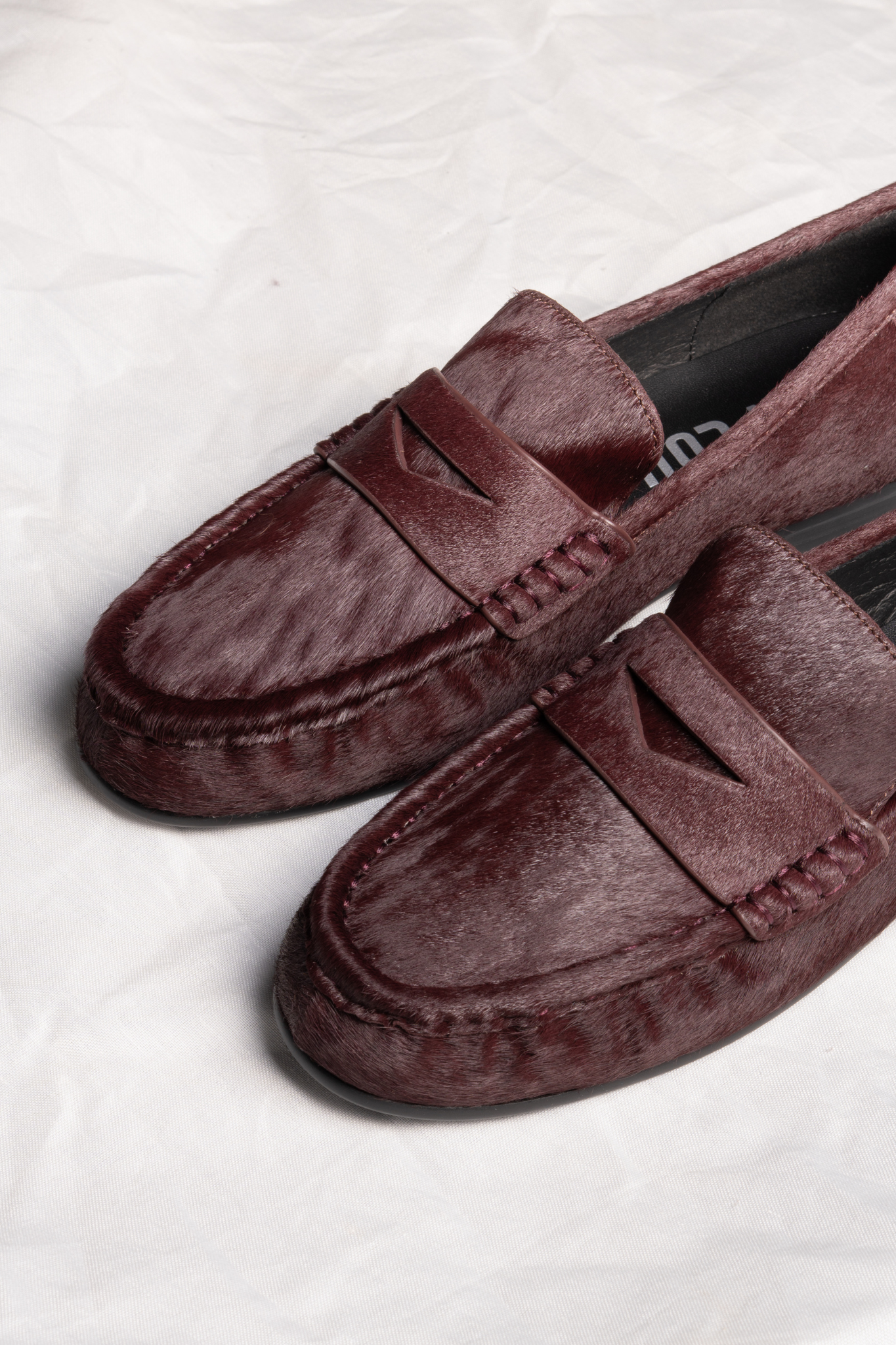 LOAFERS SHOES - BURGUNDY