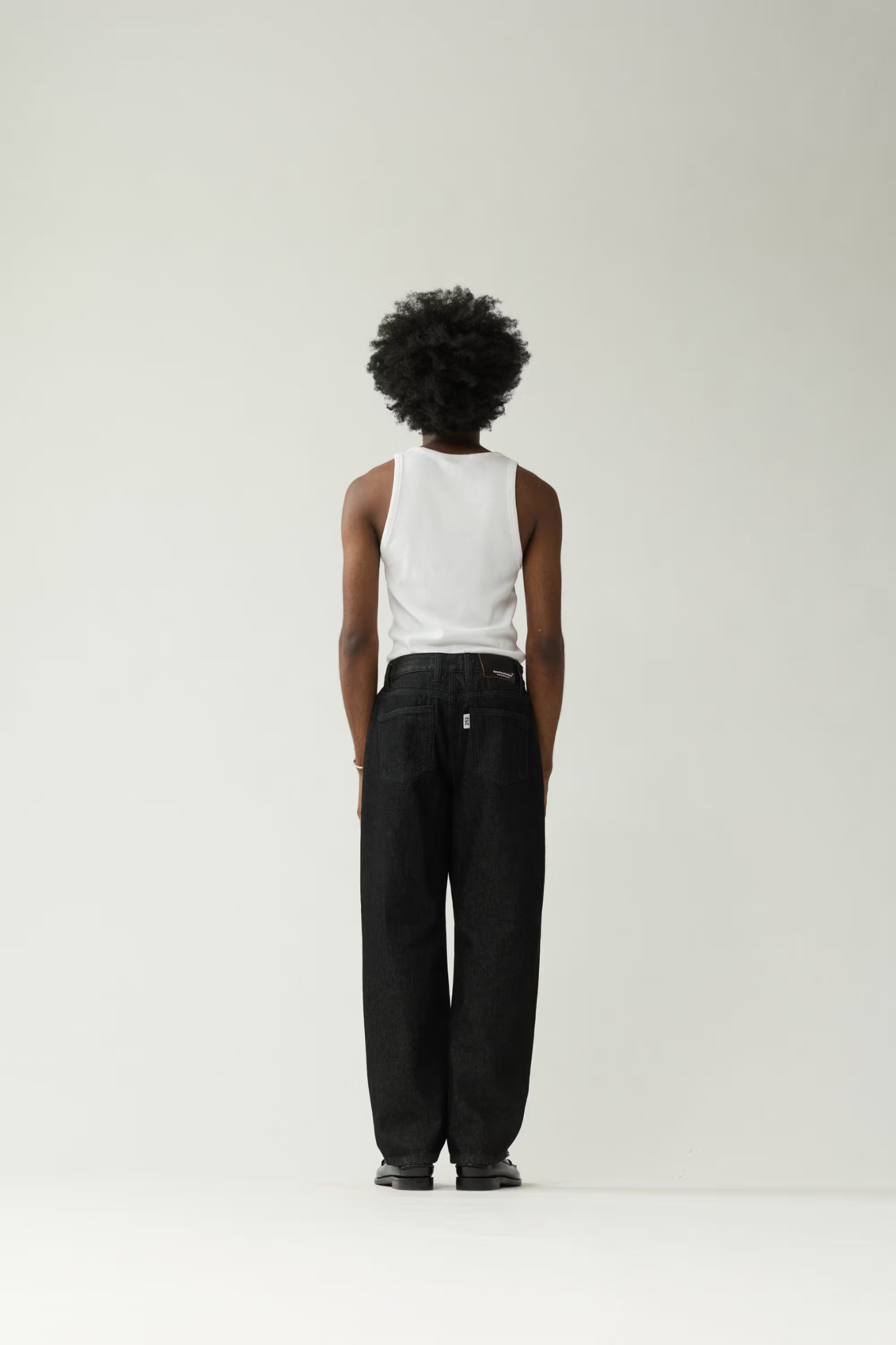 252 DENIM PANTS - BLACK
