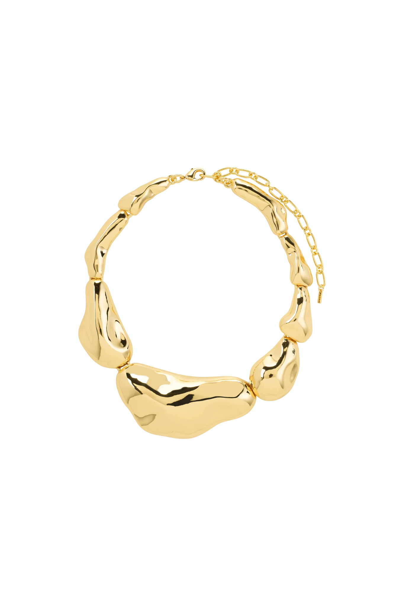 FREE STATEMENT NECKLACE - GOLD