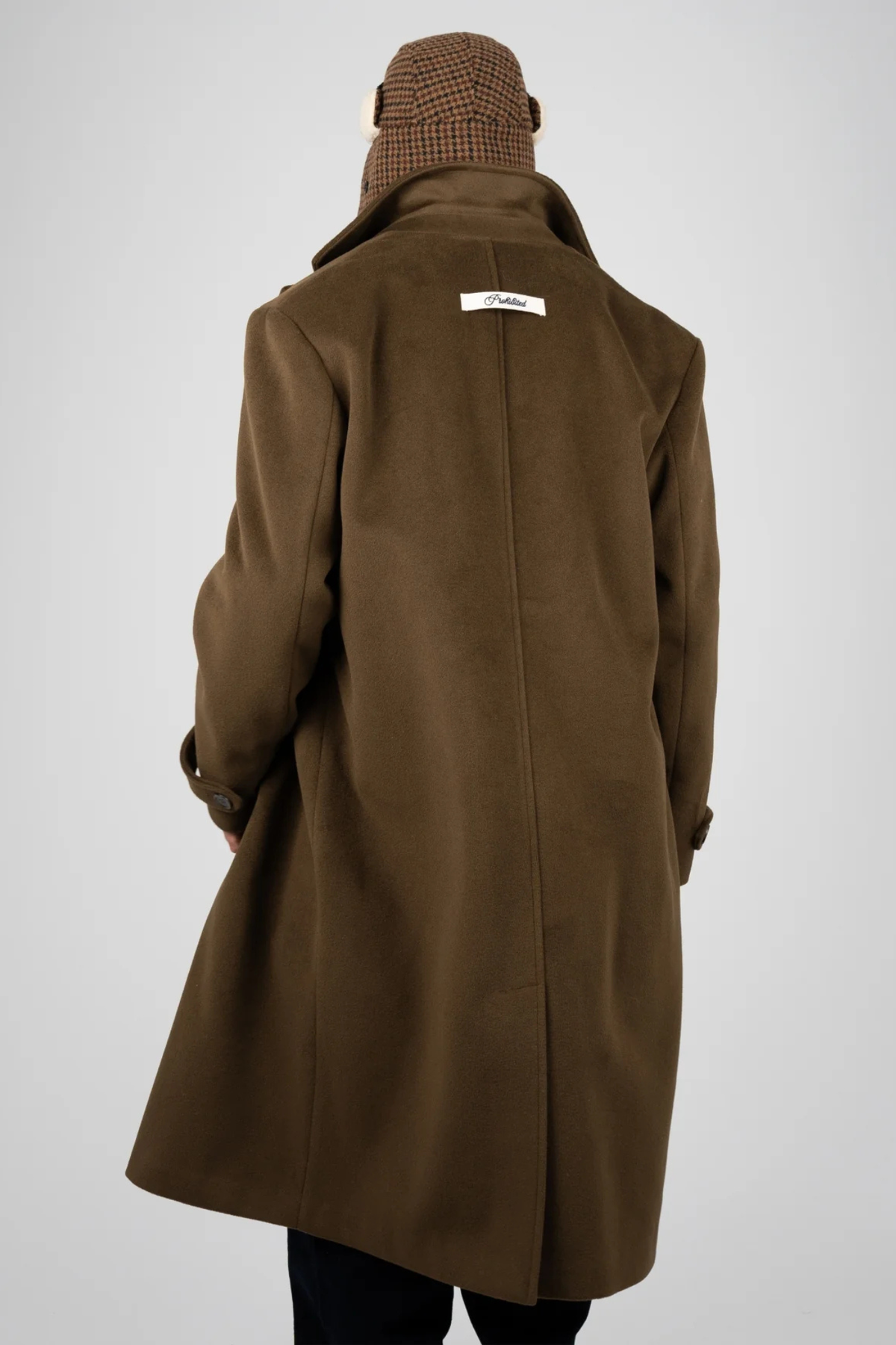 LODGE COAT - DARK KHAKI