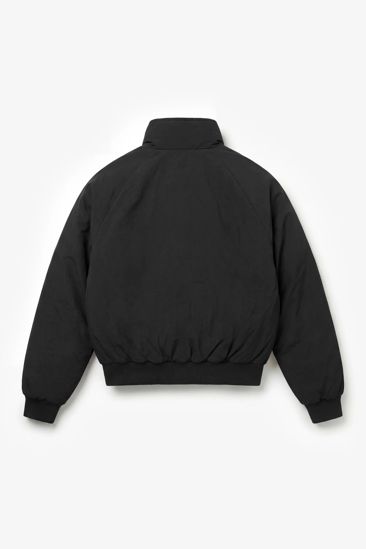 REVERSIBLE BOMBER JACKET - BLACK