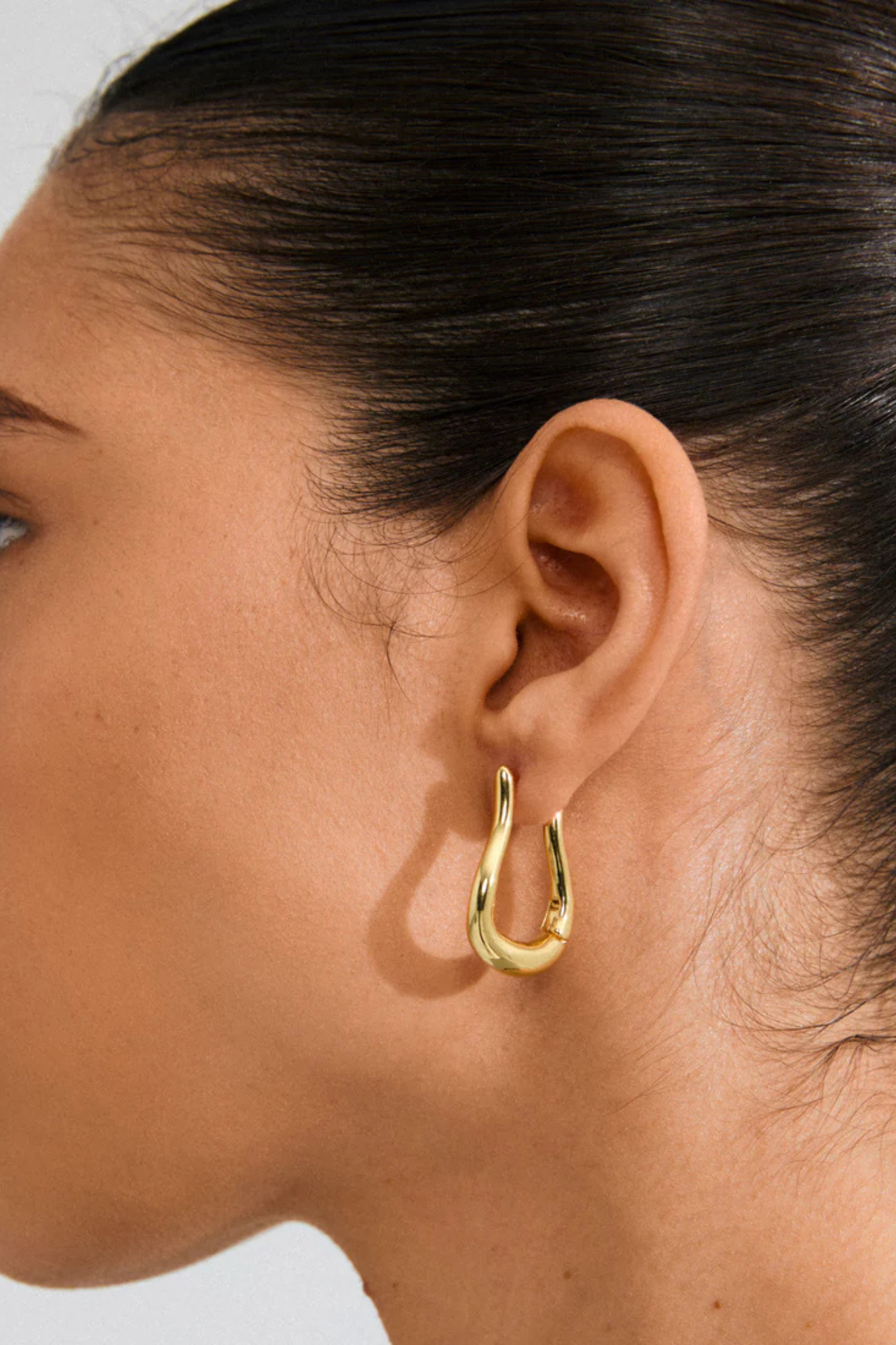 UNFOLD HOOPS - GOLD