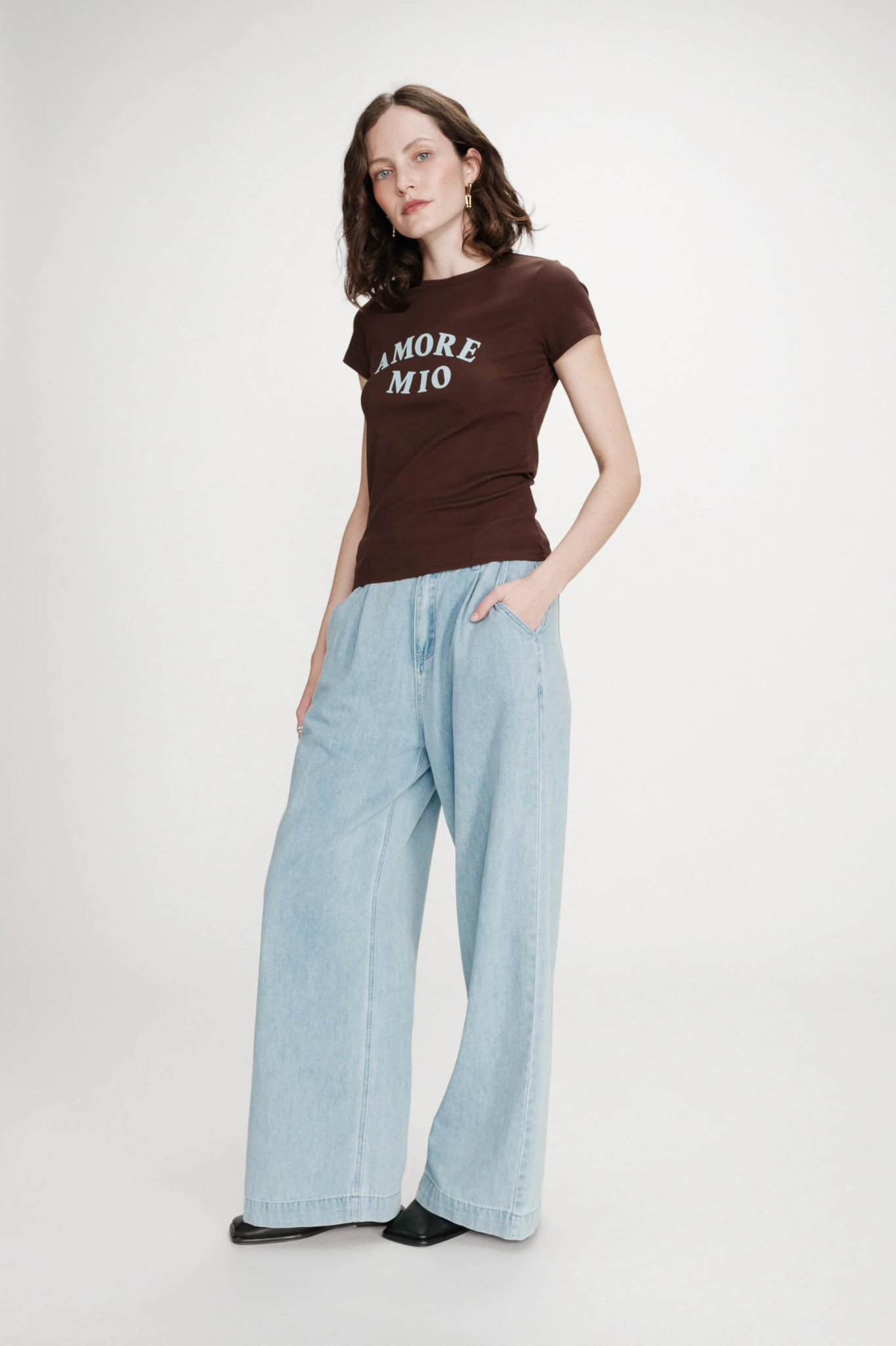 VALERIO T-SHIRT - CHOCOLAT
