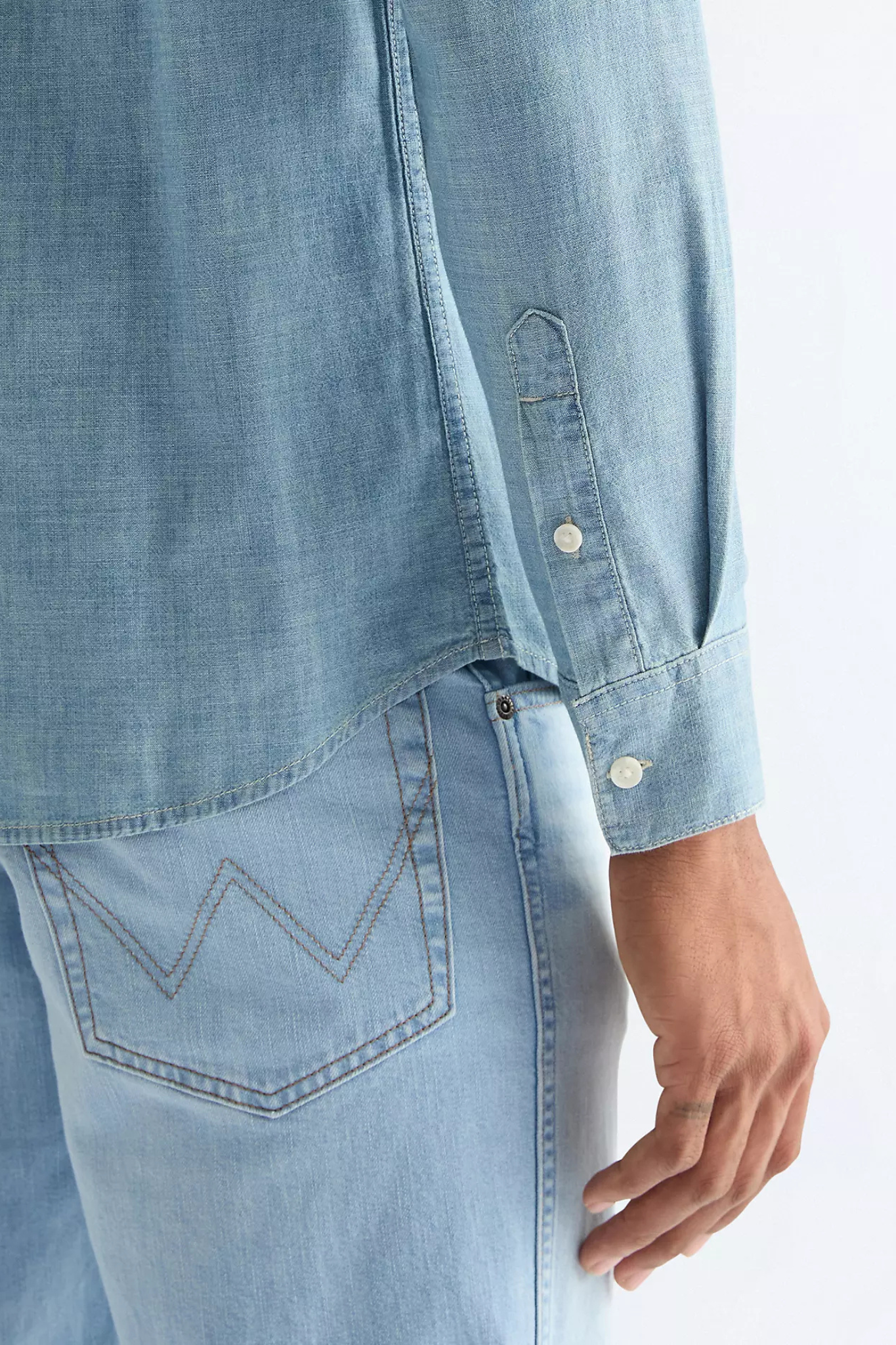 CHAMBRAY SHIRT - INDIGO