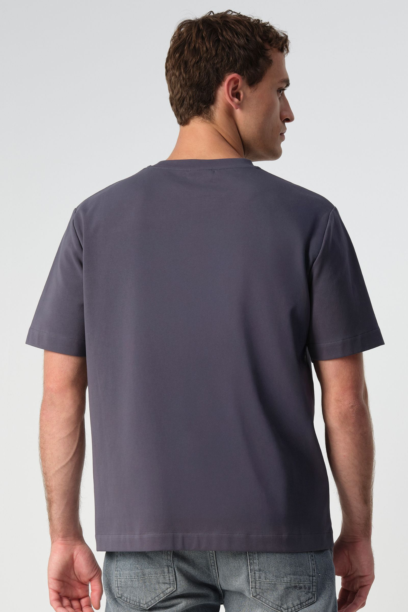 RUBEN T-SHIRT - OMBRE BLUE GREY