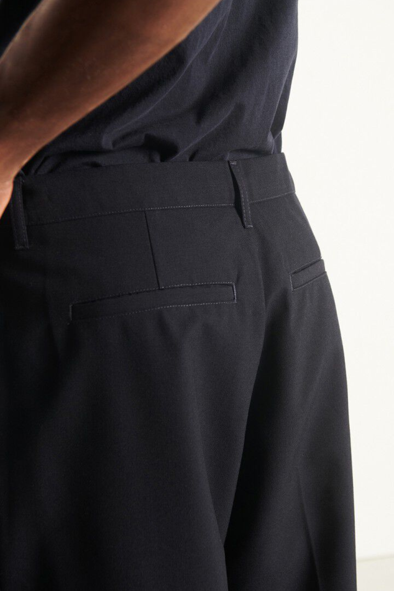 AYANY PANTS - NAVY