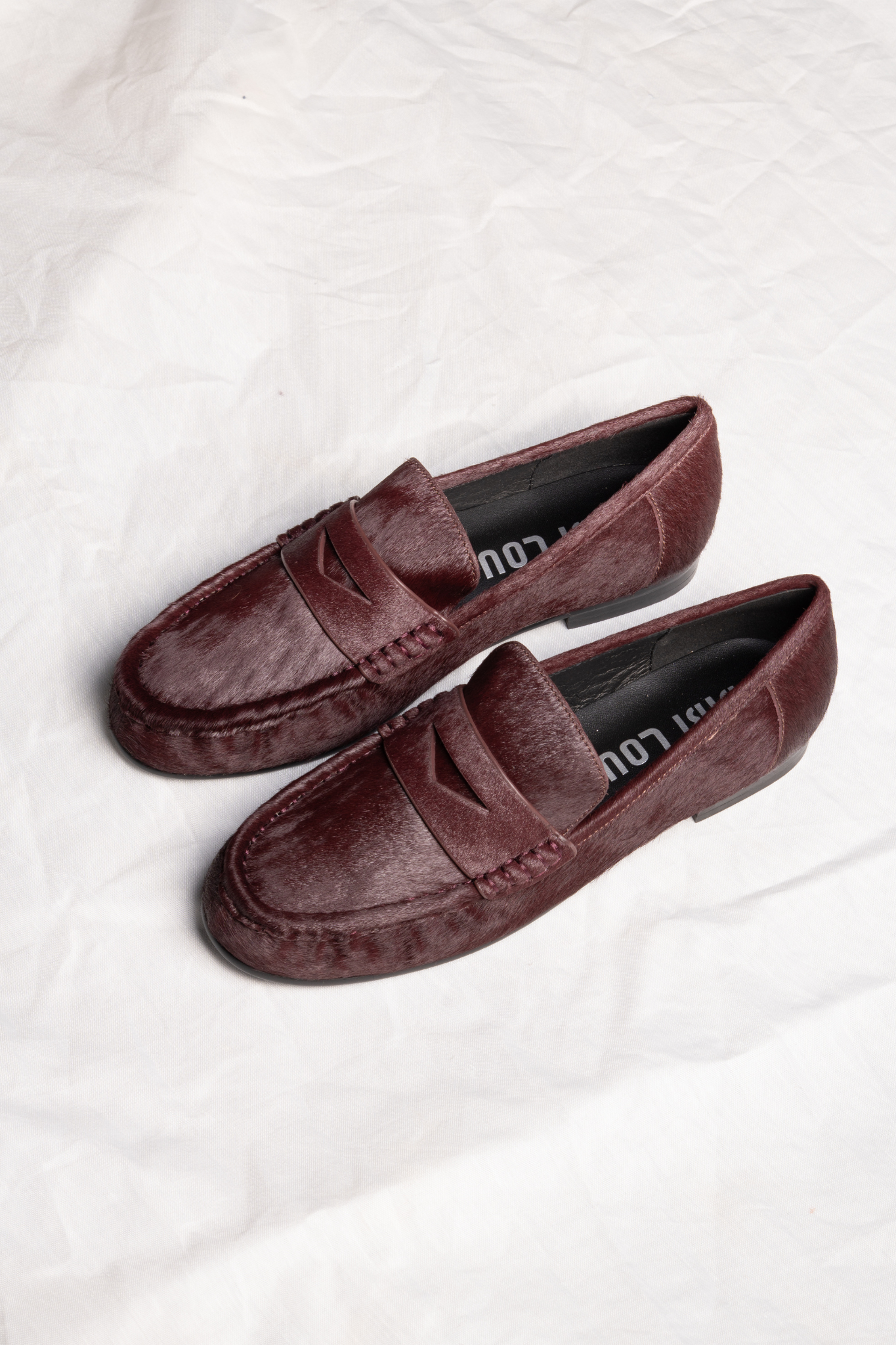 LOAFERS SHOES - BURGUNDY
