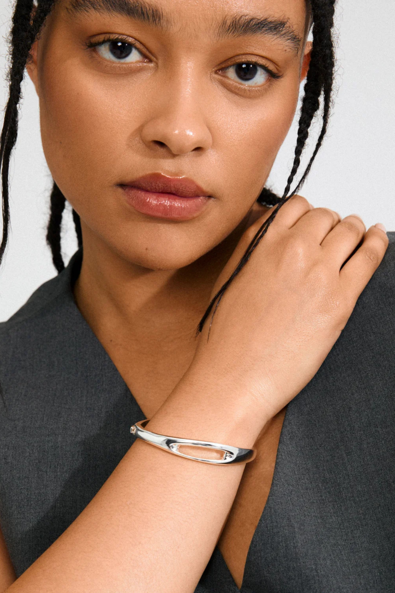 FREE BANGLE BRACELET - SILVER