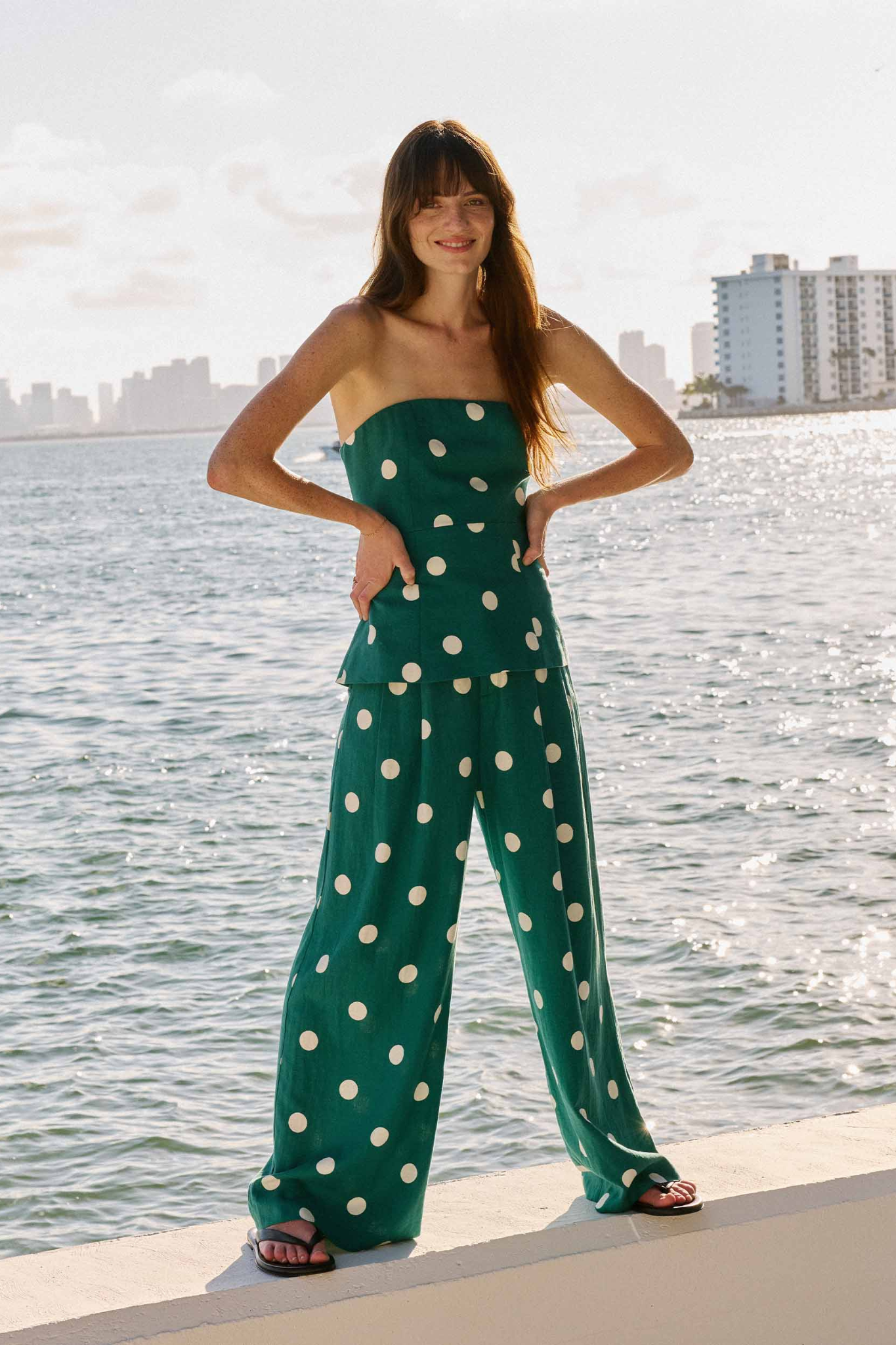 WYNELL PANTS - EMERAUDE