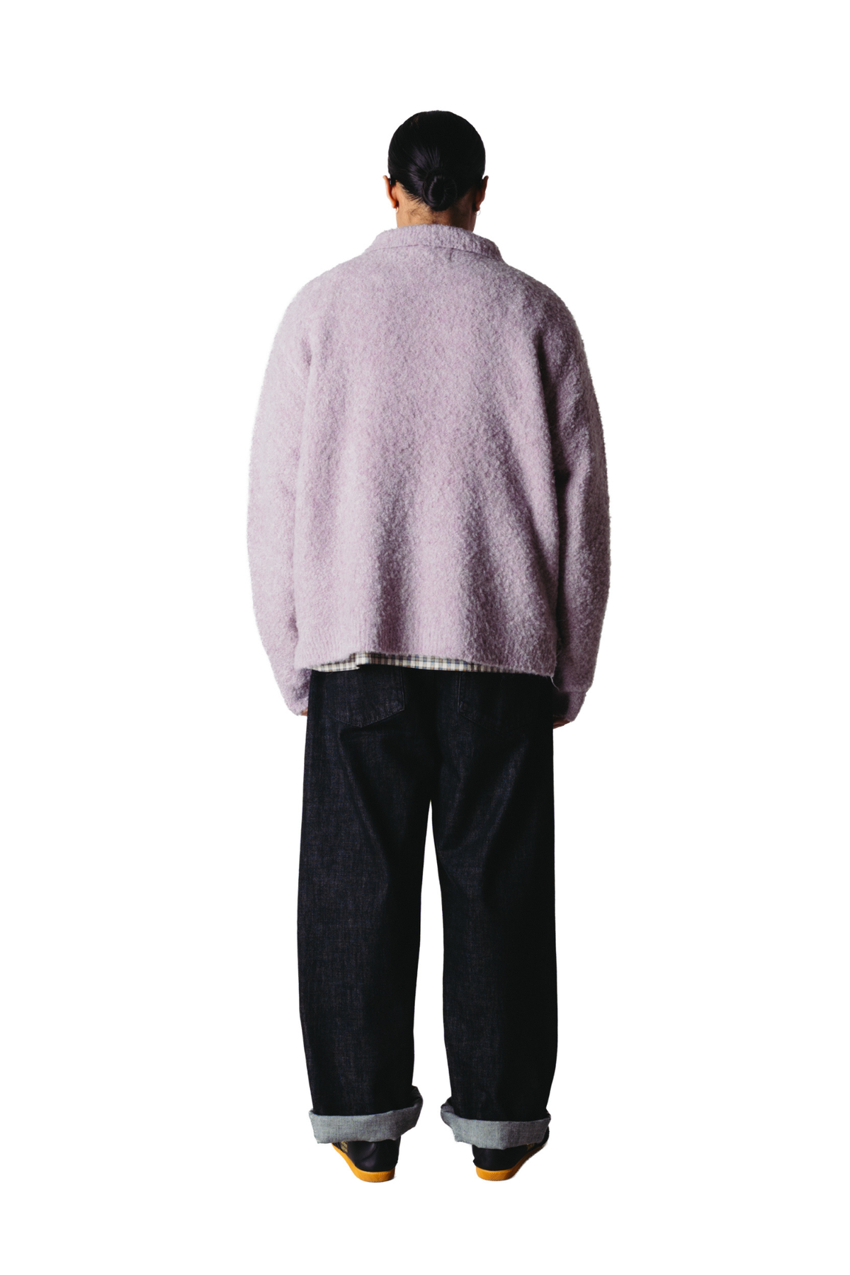 DOM LOOP POLO - DUSTY VIOLET