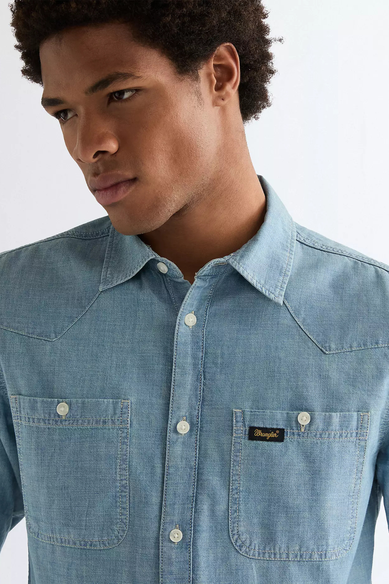 CHAMBRAY SHIRT - INDIGO
